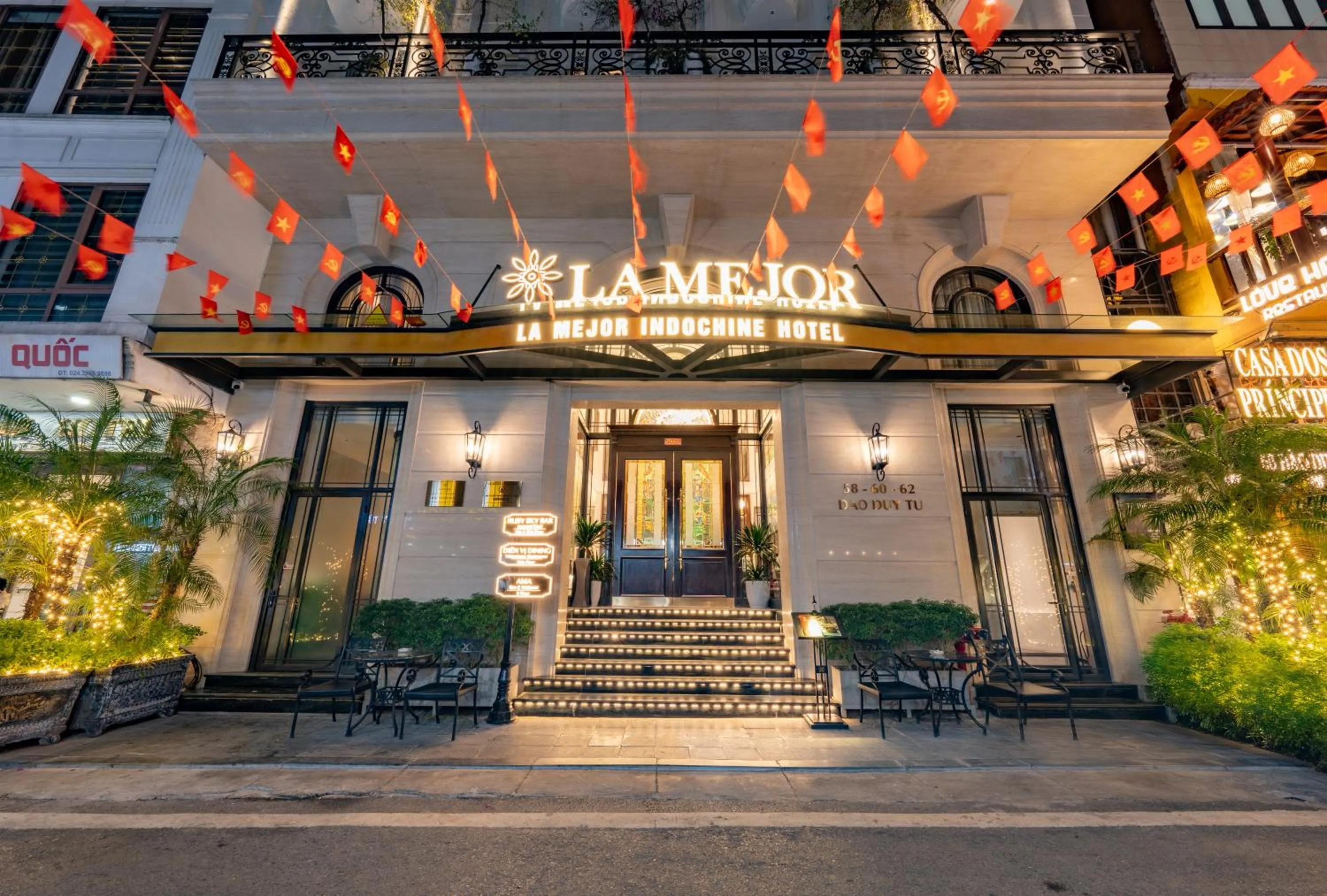 Property building in La Mejor Indochine Hotel
