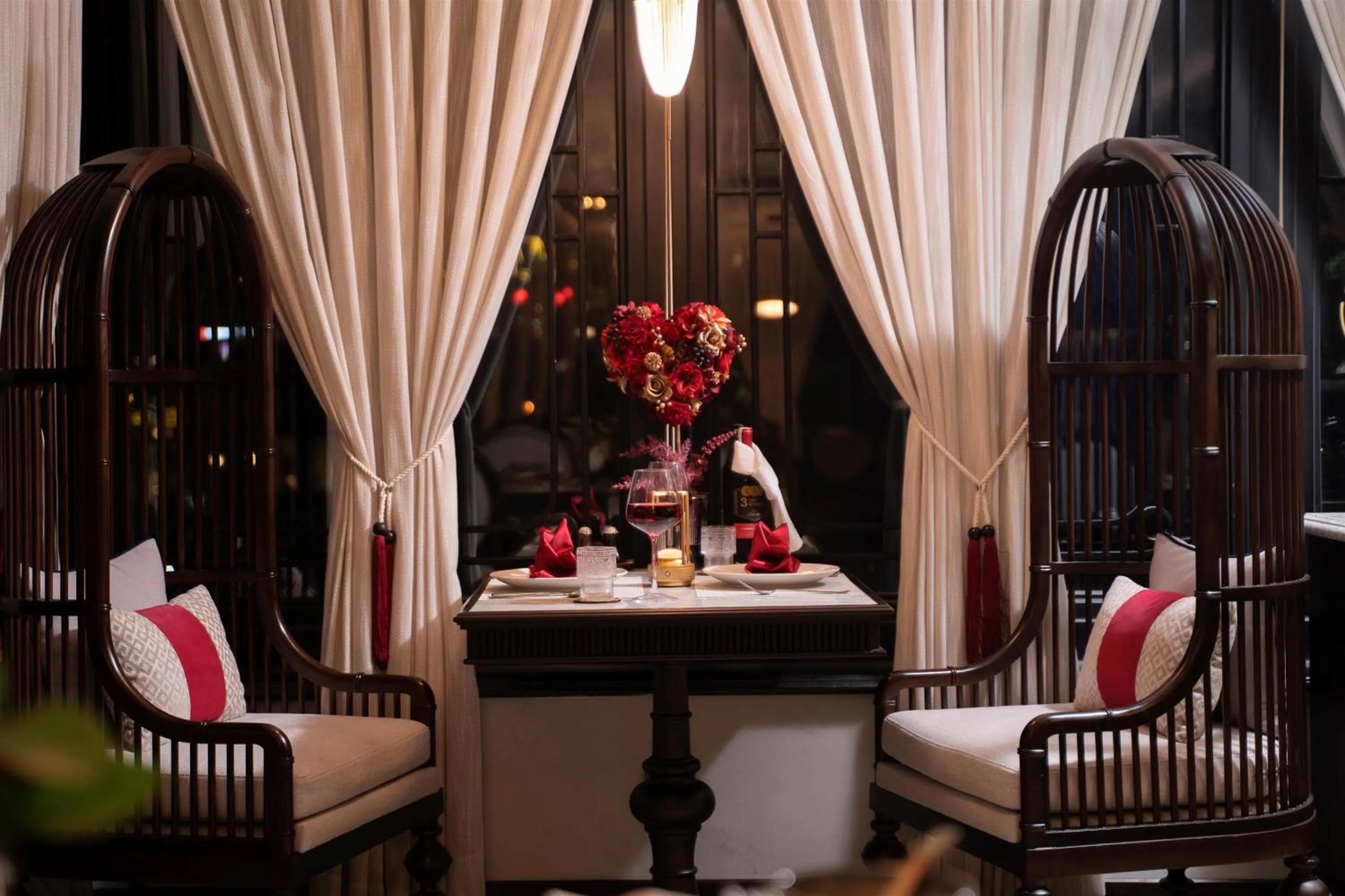 Restaurant/places to eat in La Mejor Indochine Hotel