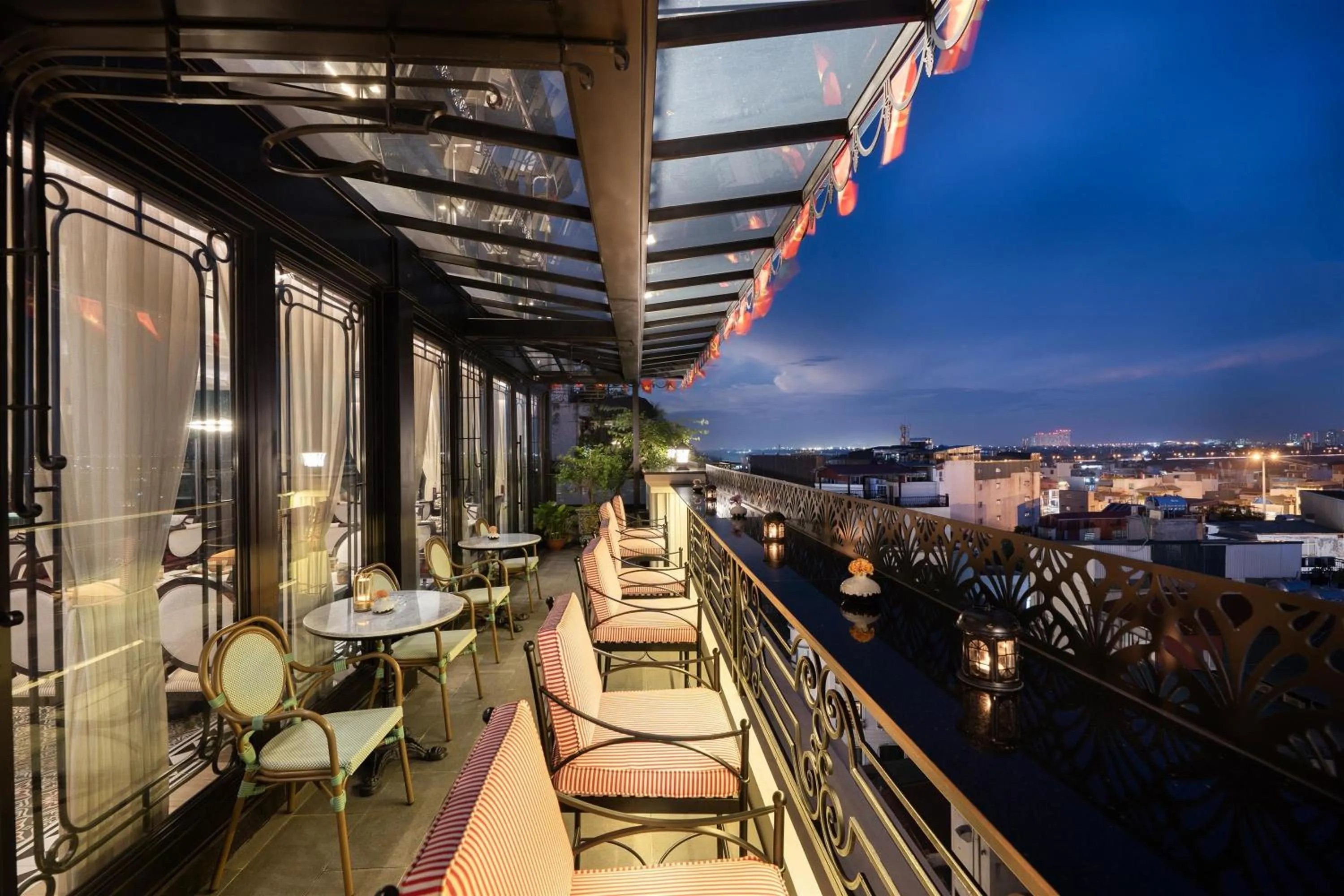 Restaurant/places to eat in La Mejor Indochine Hotel