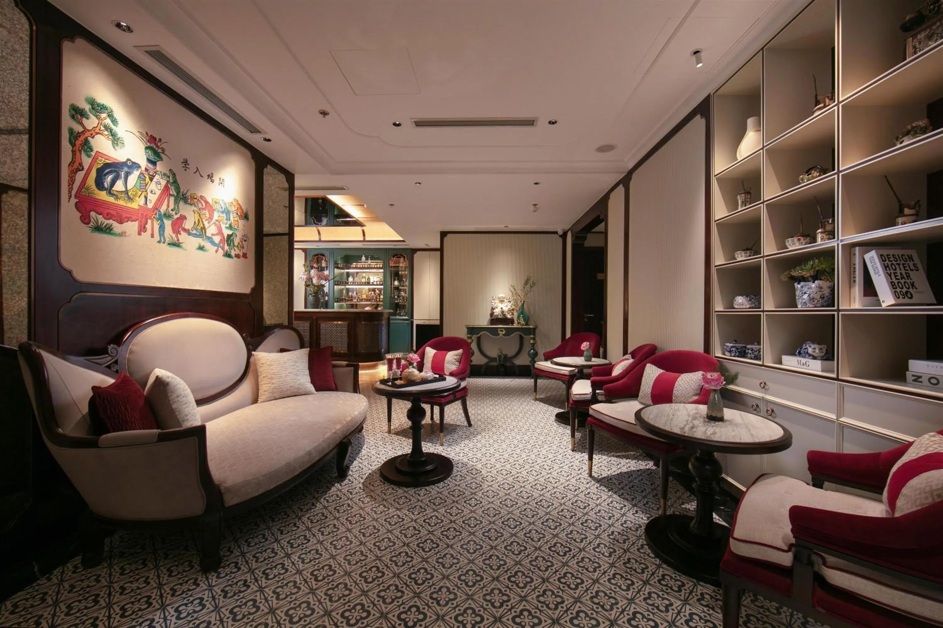 Lounge or bar in La Mejor Indochine Hotel