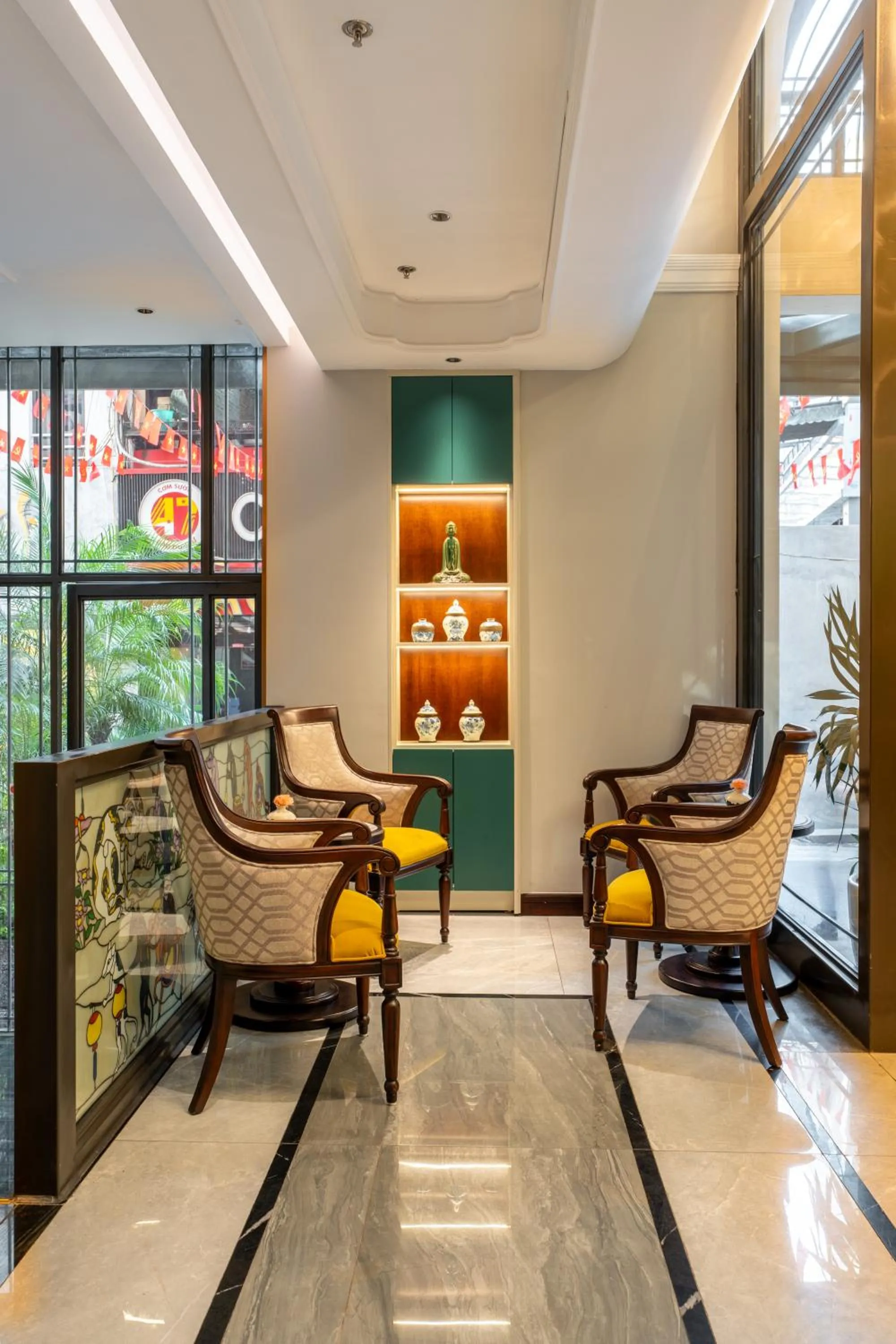 Lobby or reception in La Mejor Indochine Hotel