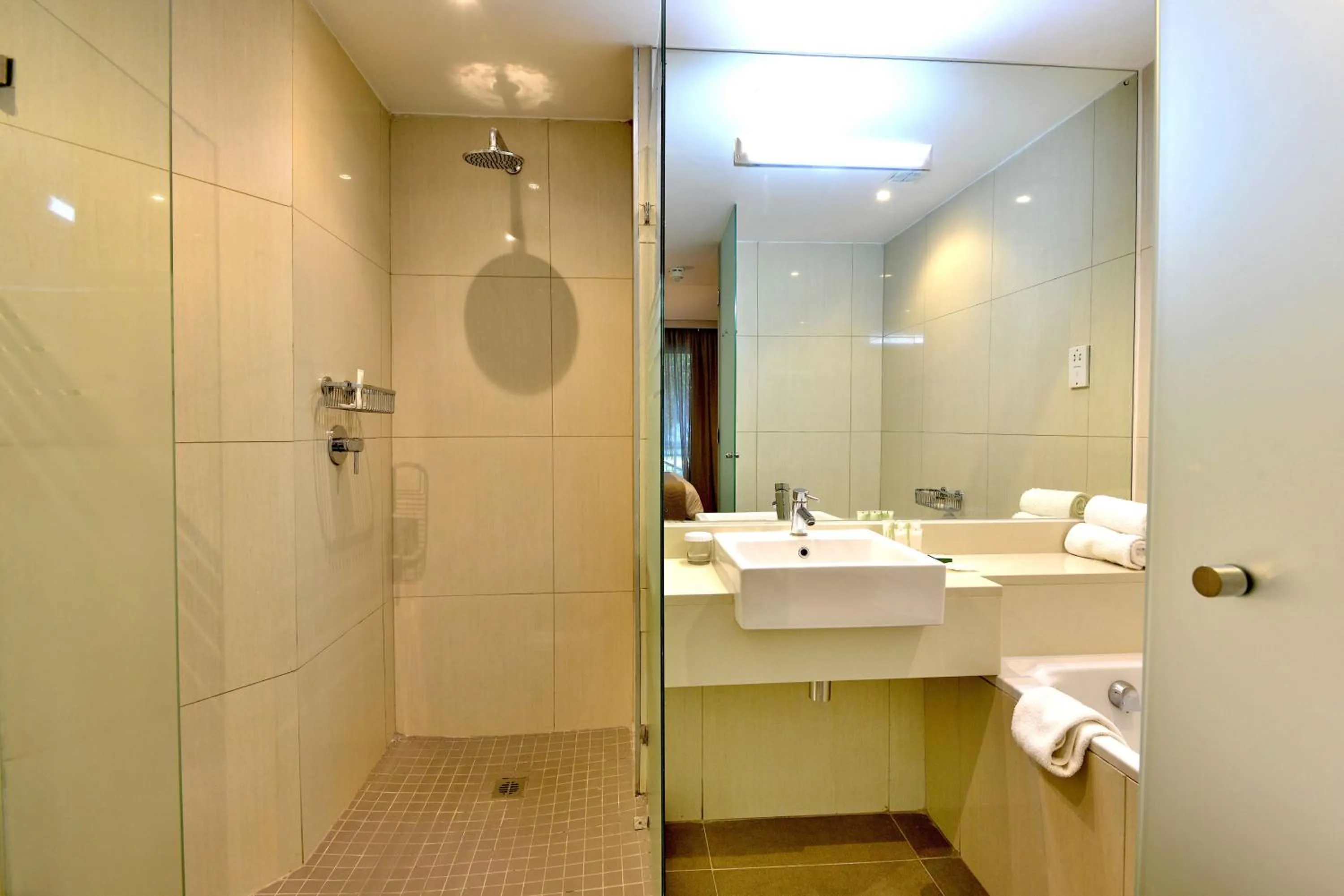 Shower in Cresta Lodge Harare