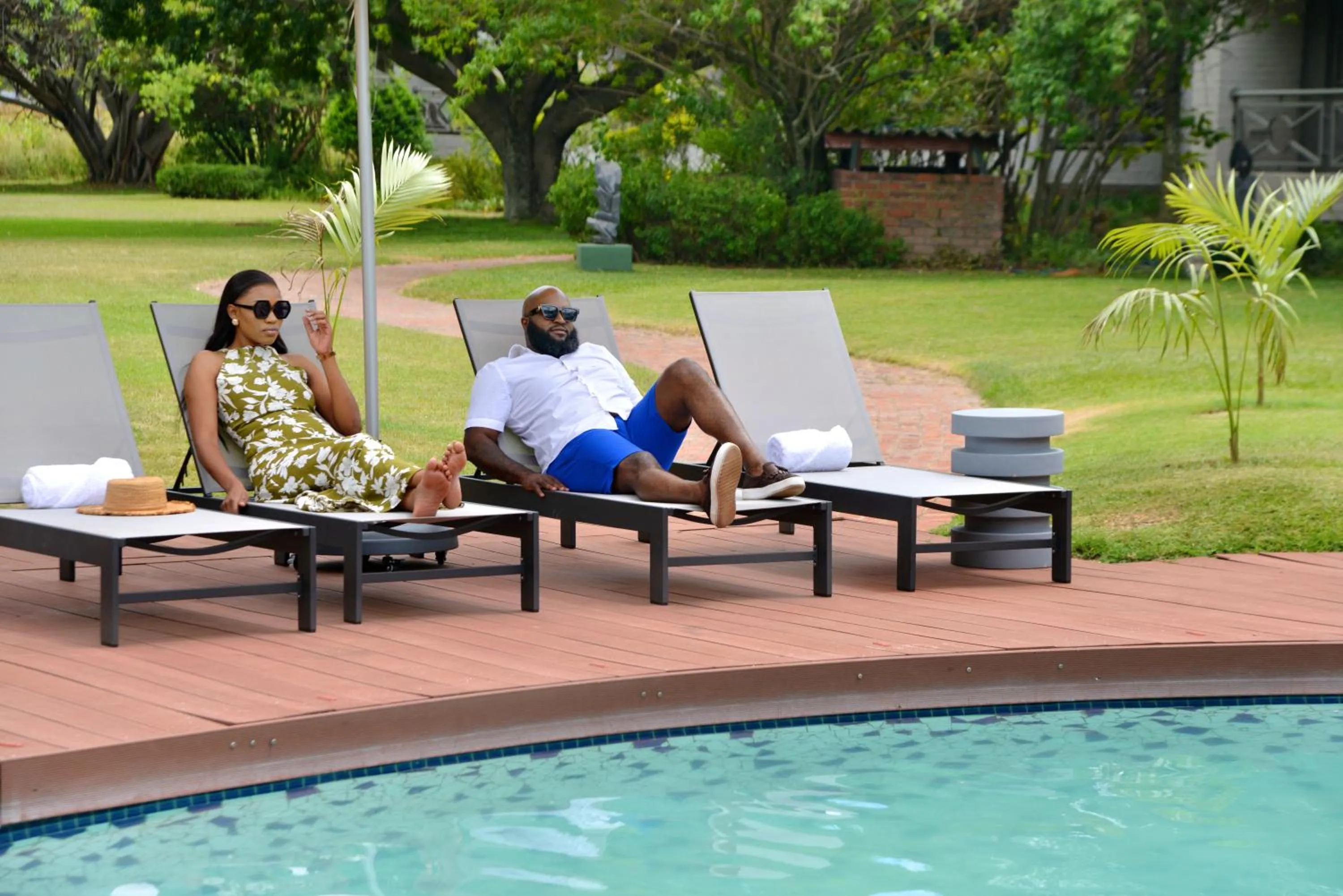 Swimming pool in Cresta Lodge Harare