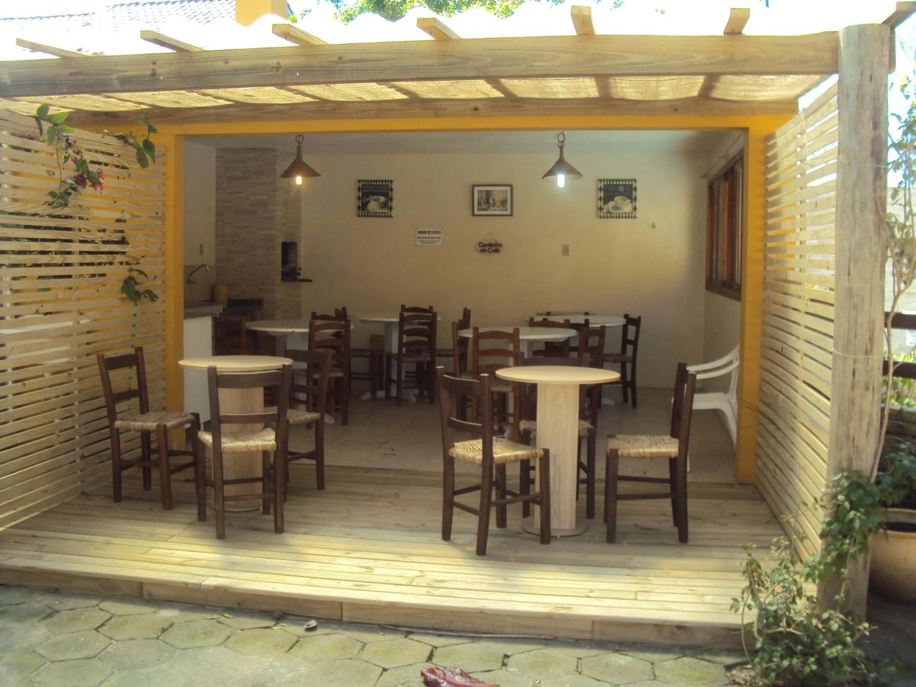 BBQ facilities in Pousada do Paraiso