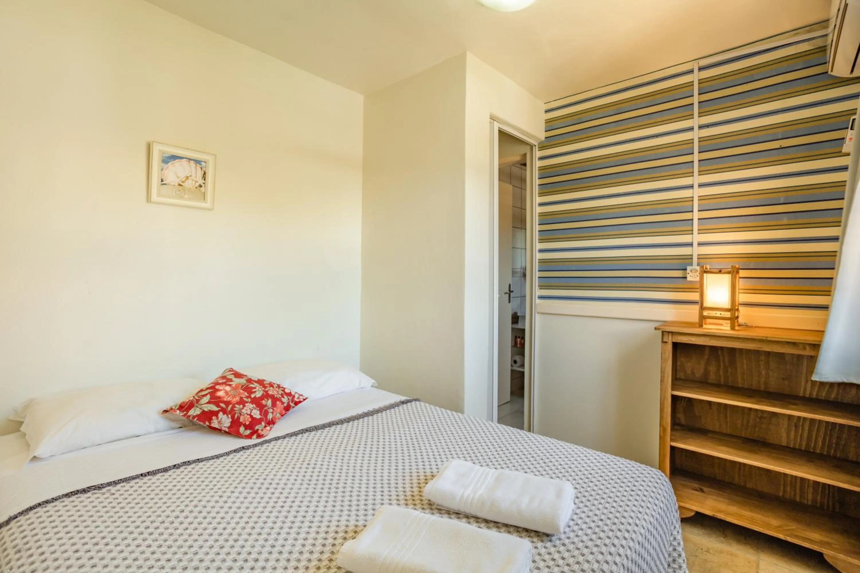 Bed in Pousada do Paraiso