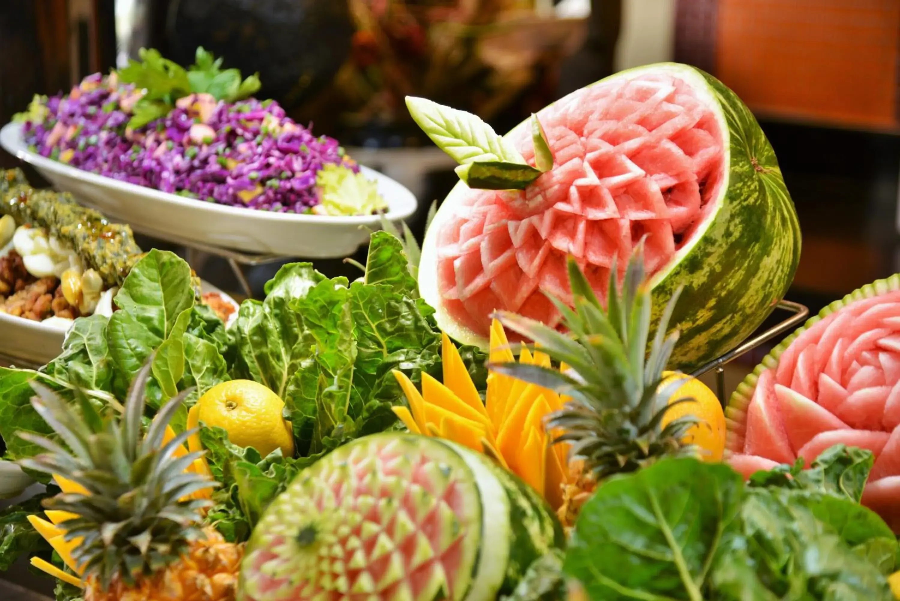 Buffet breakfast in Cresta Oasis Hotel Buffet breakfast in Cresta Oasis Hotel