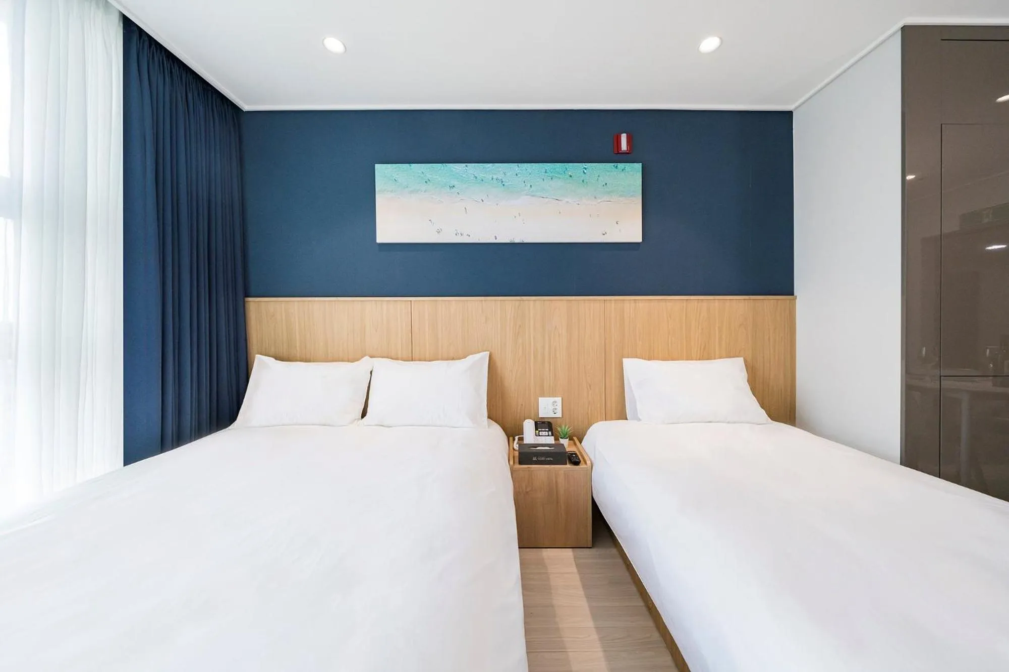 Bed in Sokcho Mari Vista Hotel