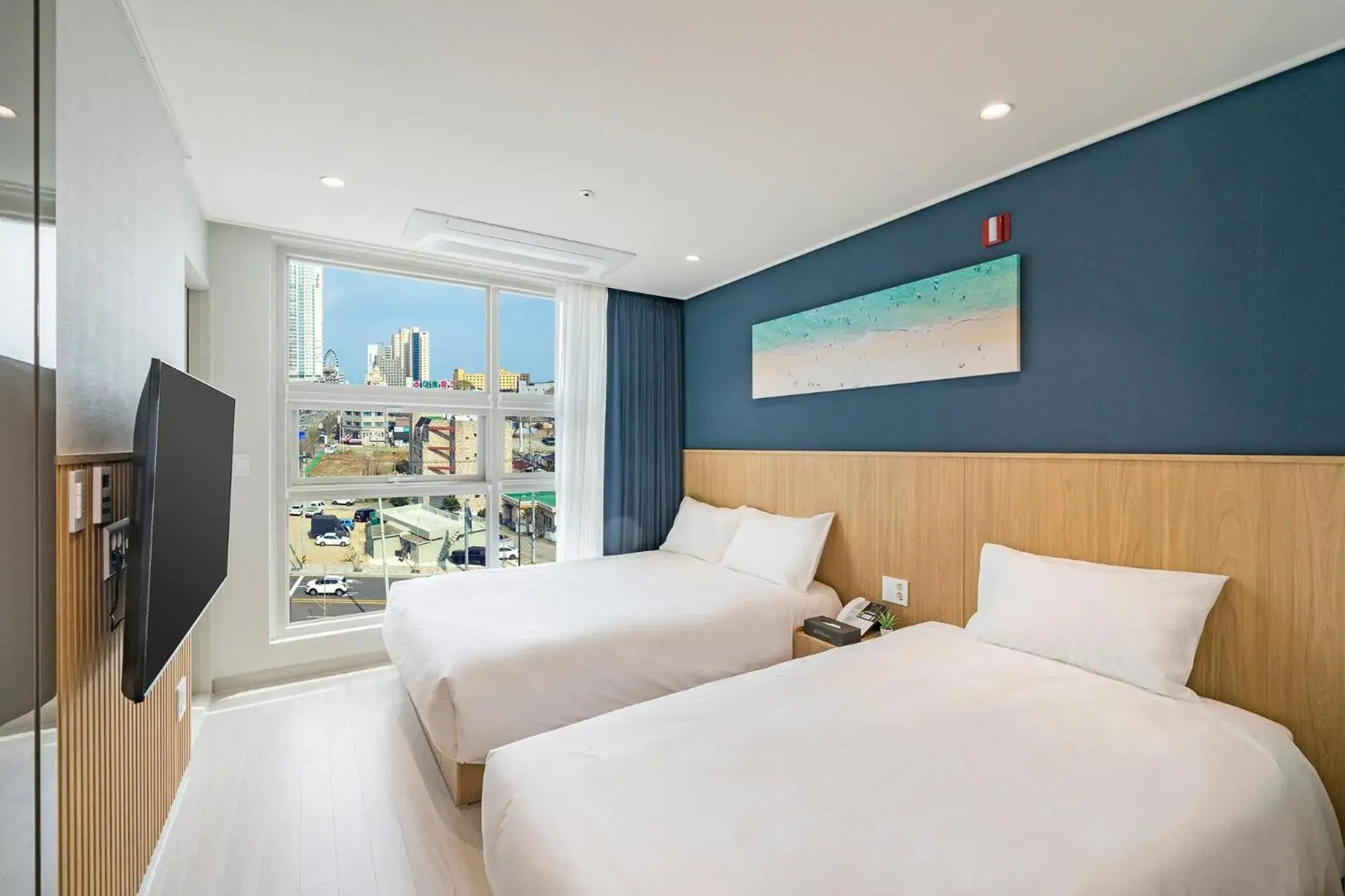 City View Standard Twin in Sokcho Mari Vista Hotel City View Standard Twin in Sokcho Mari Vista Hotel