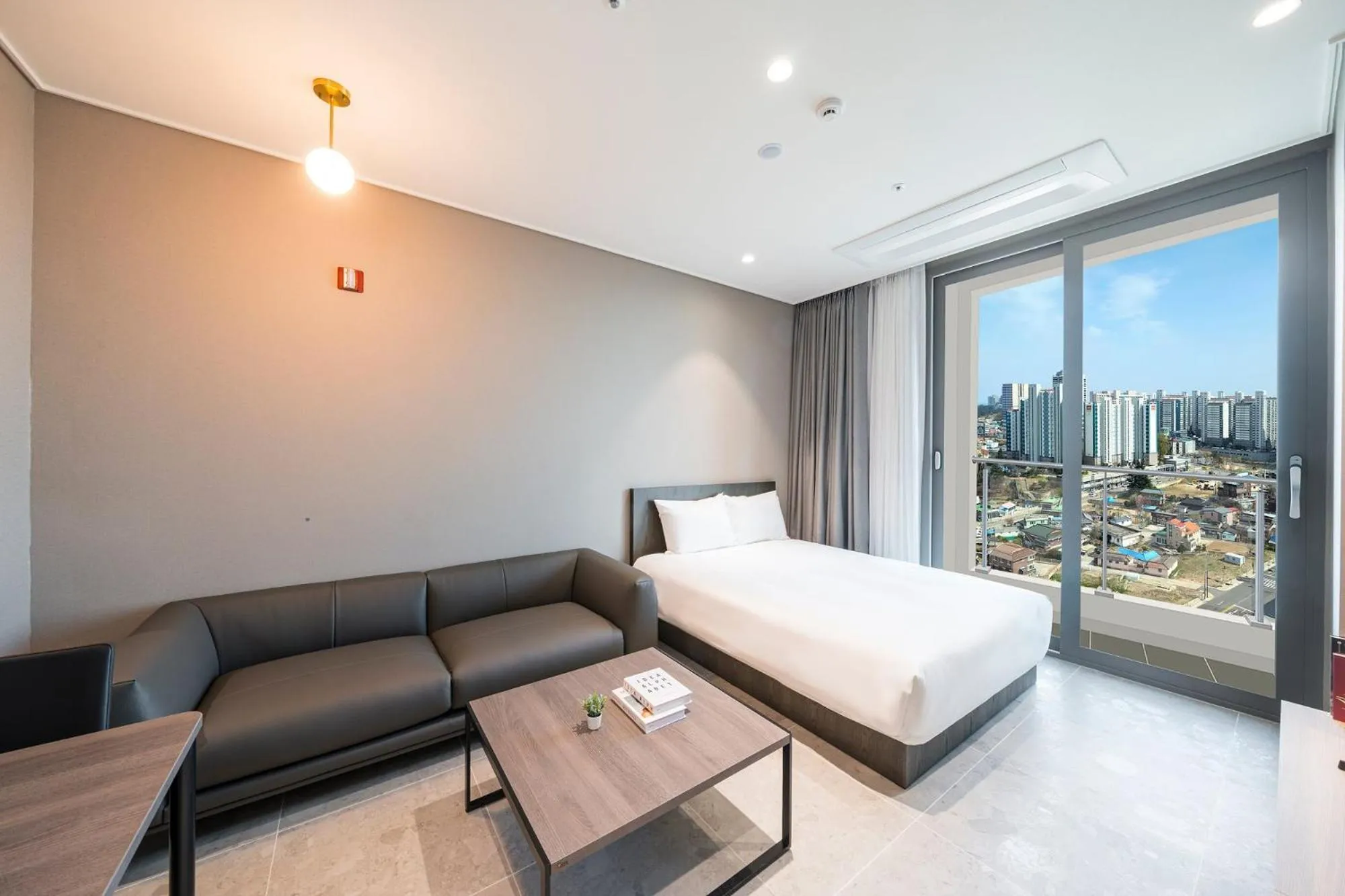 Bed in Sokcho Mari Vista Hotel