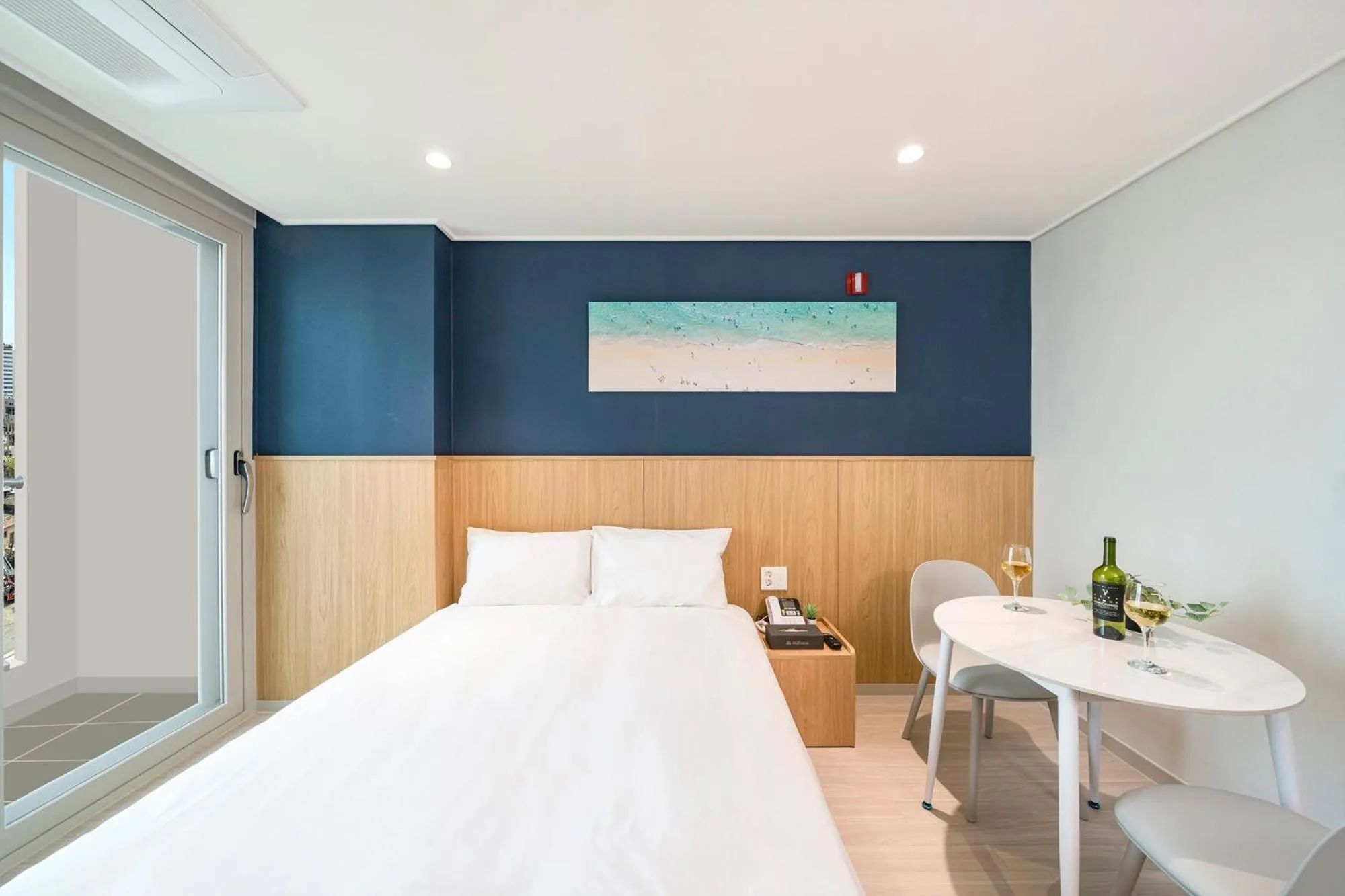 Bed in Sokcho Mari Vista Hotel