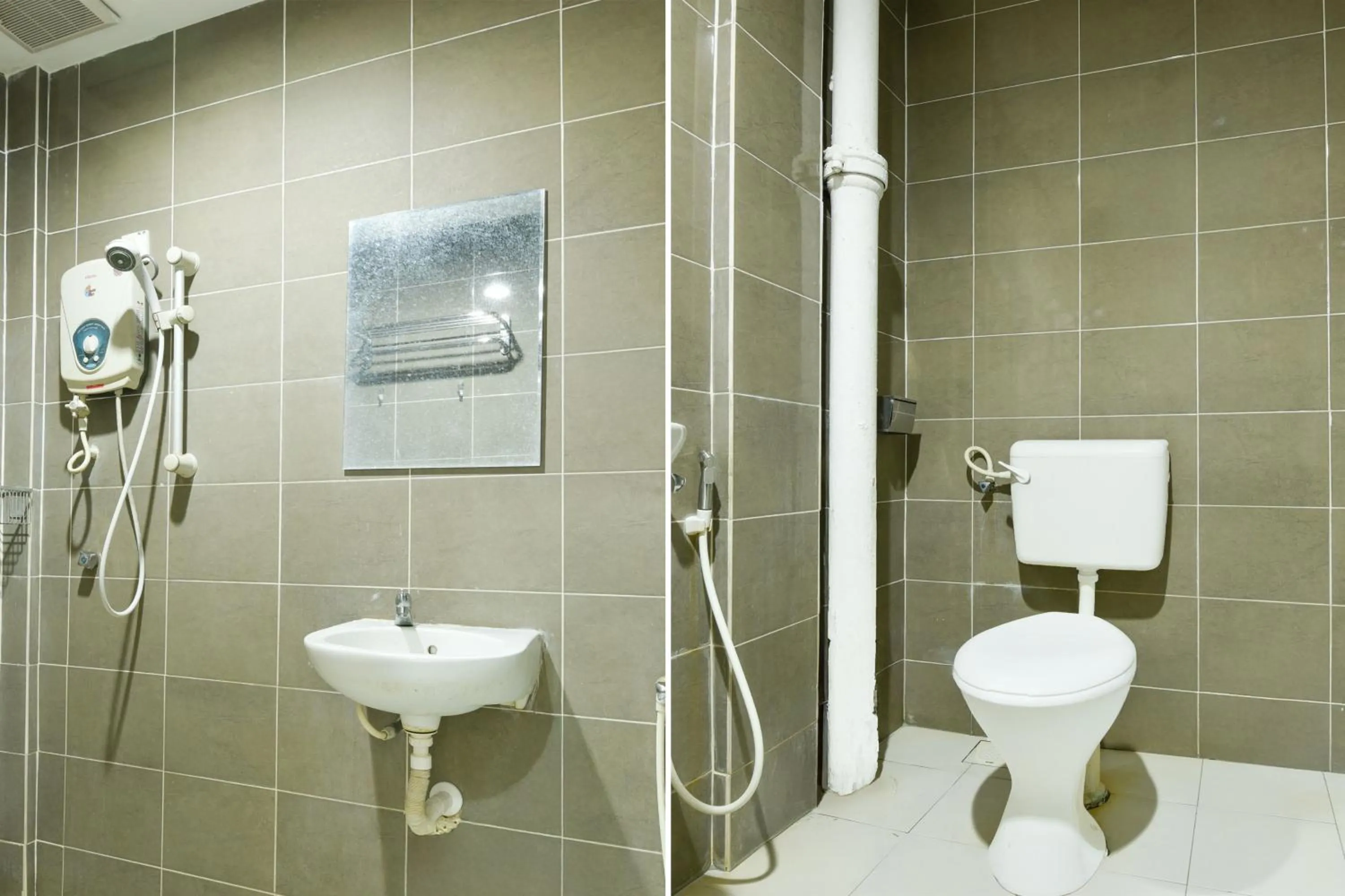 Bathroom in Hotel O KB Near Siti Khadijah Market Formerly KB 7 Days