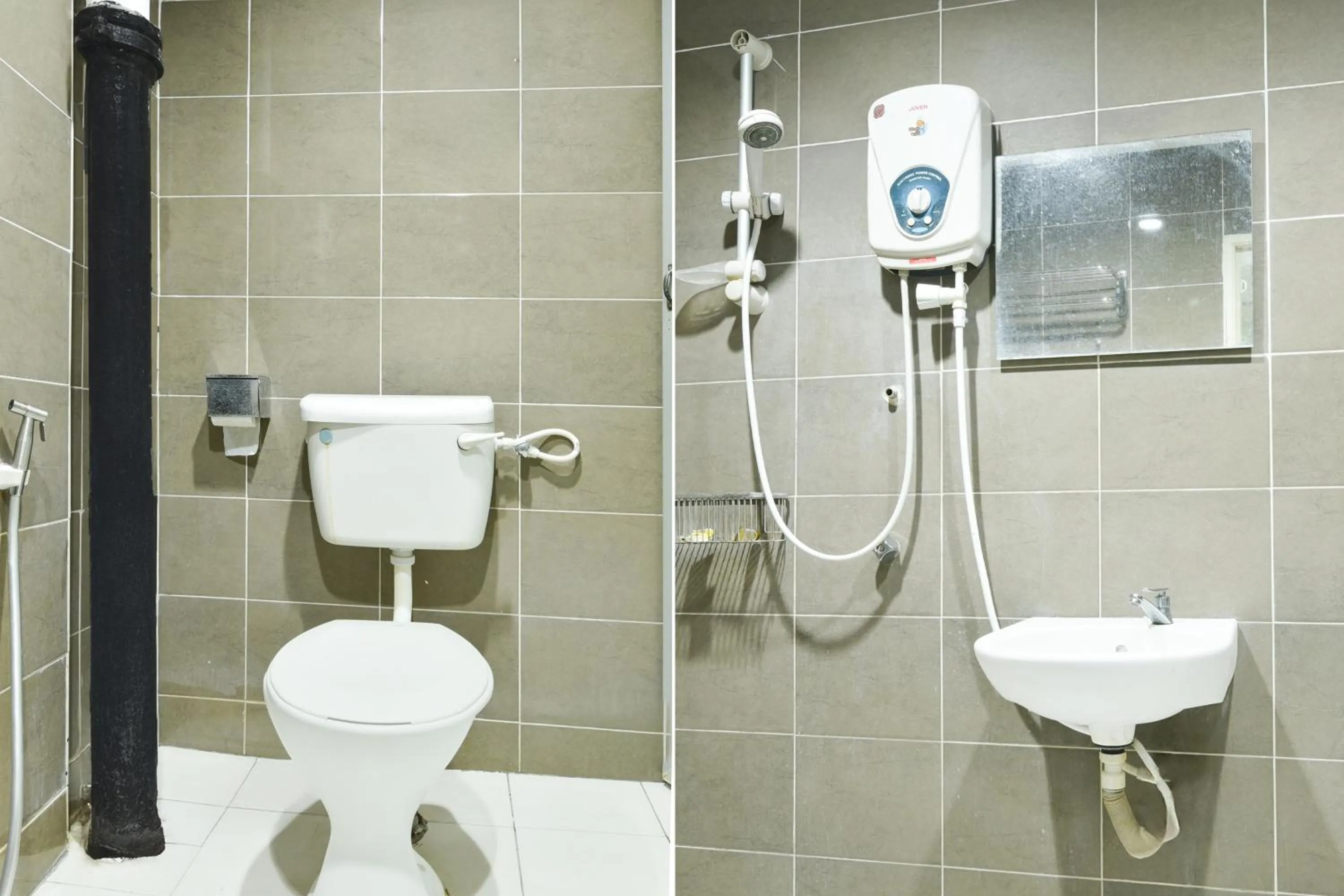 Bathroom in Hotel O KB Near Siti Khadijah Market Formerly KB 7 Days