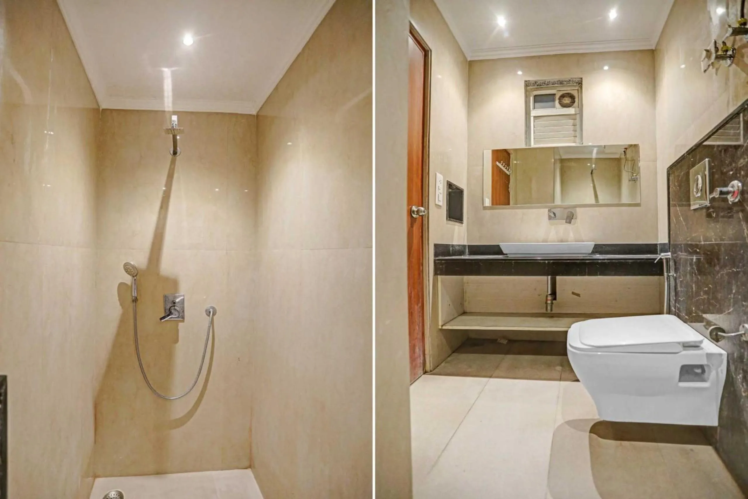 Bathroom in Hotel O by OYO Euro Near IGI Airport