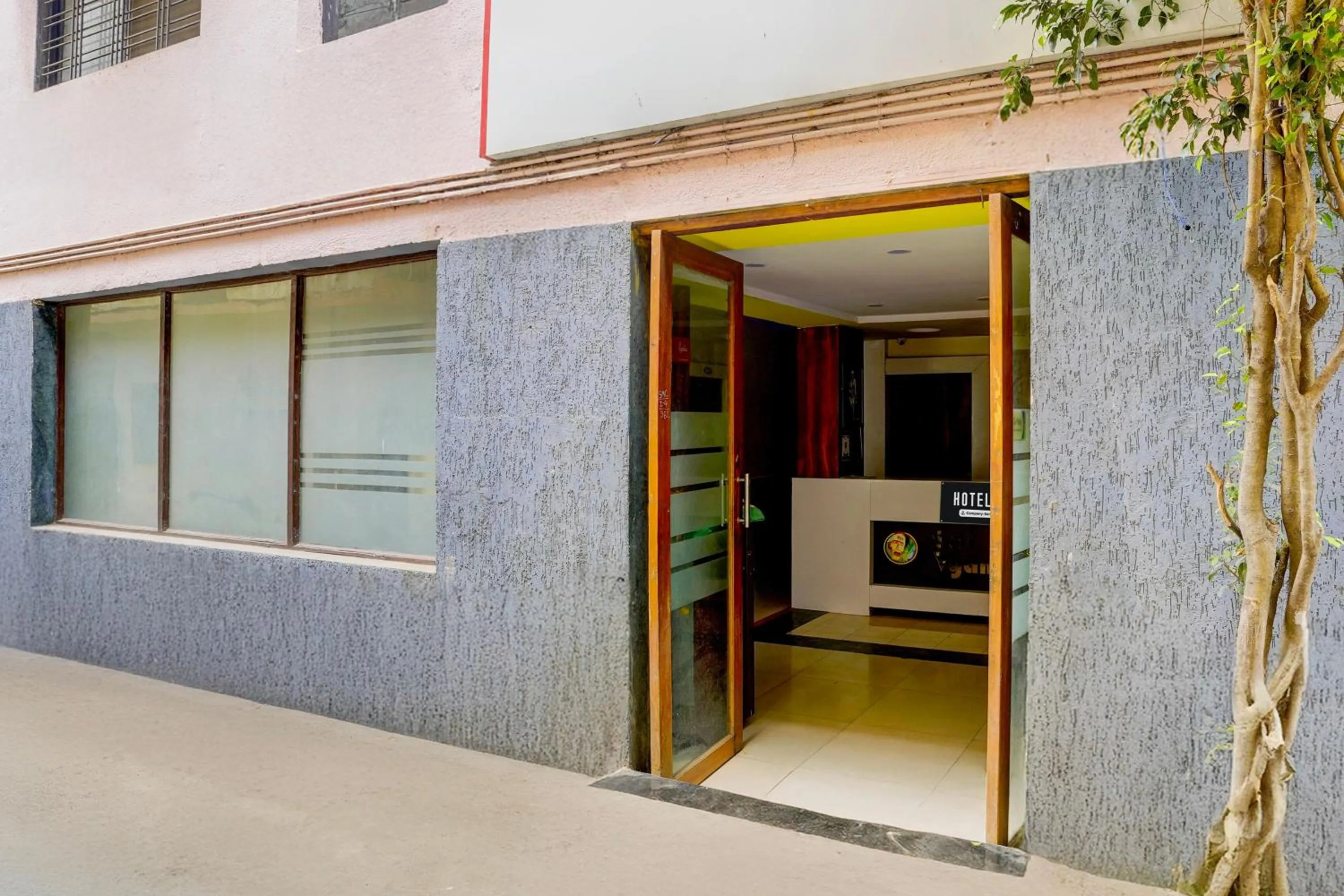 Facade/entrance in Hotel O Sainagar Shirdi Railway Junction Formerly Sai Vyankatesh Residency