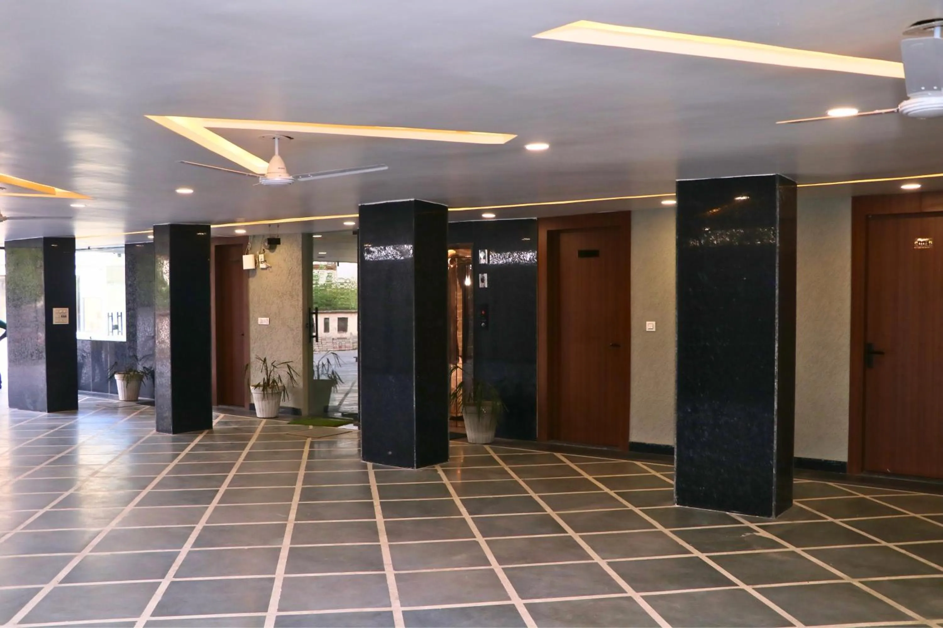 Parking in The Aurum Park Haridwar