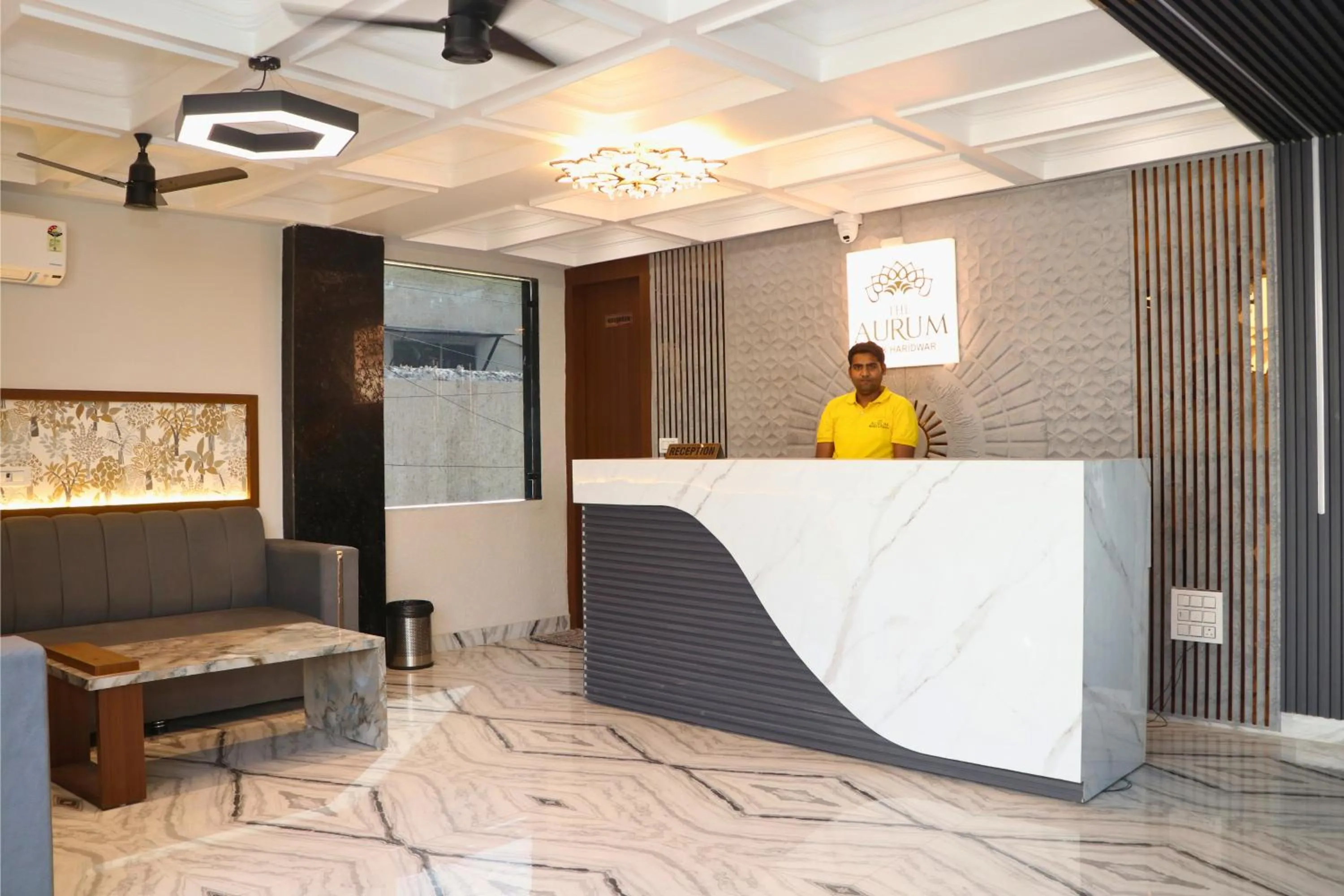 Lobby or reception in The Aurum Park Haridwar