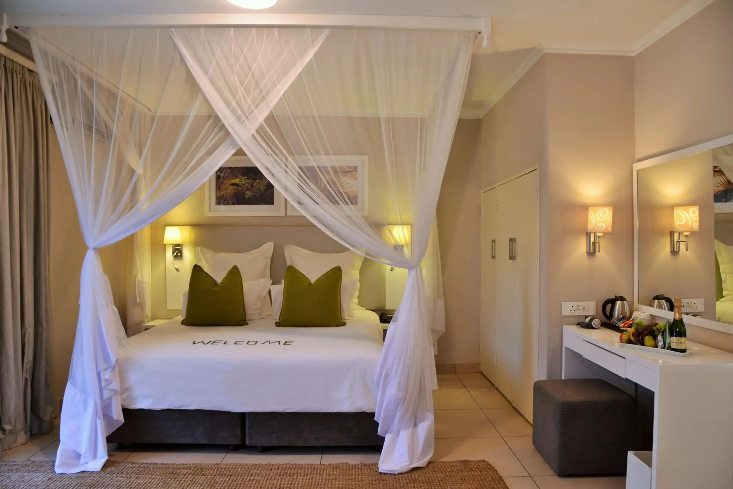 Bed in Cresta Sprayview Victoria Falls Bed in Cresta Sprayview Victoria Falls