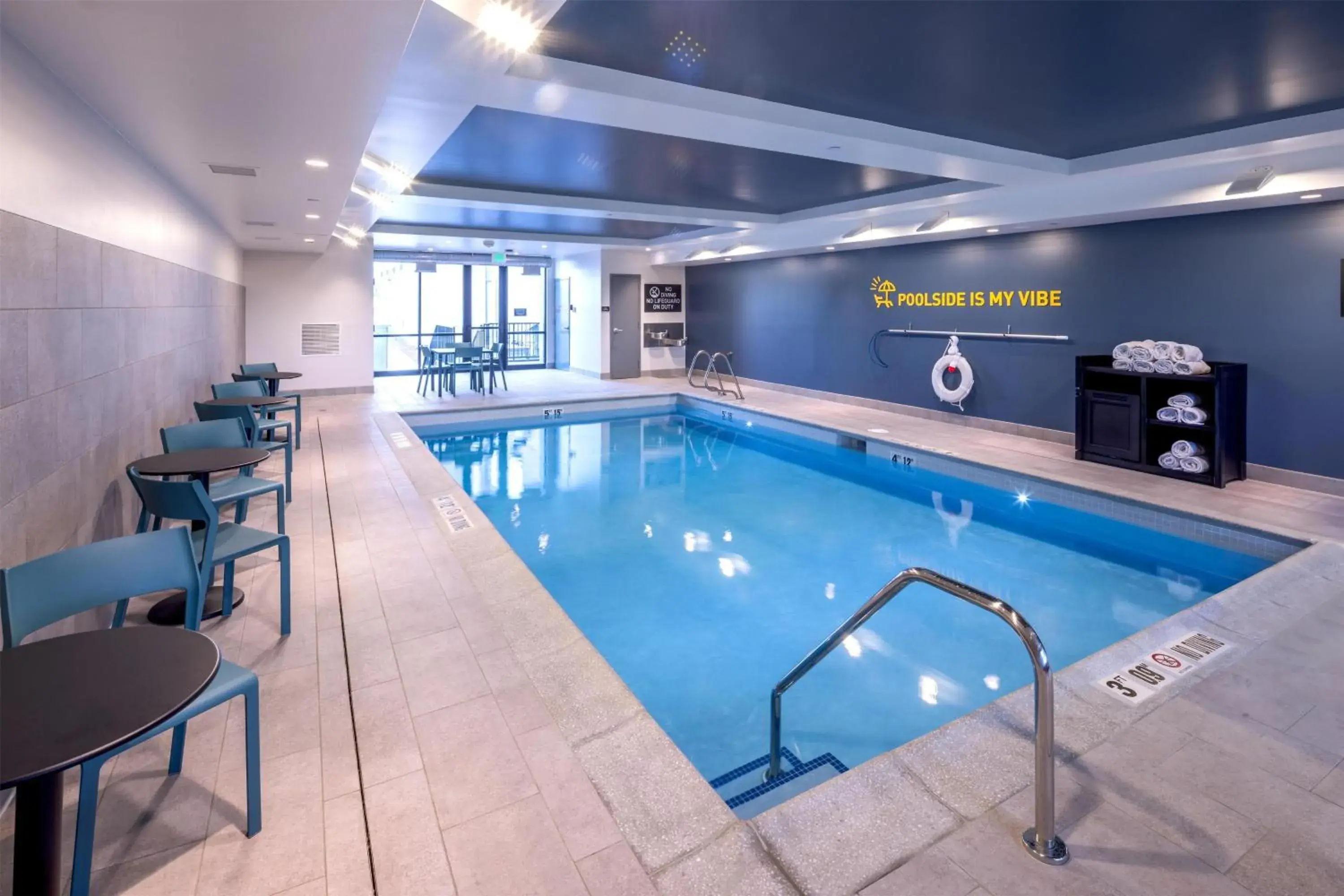 Pool view in Home2 Suites By Hilton Kalispell, Mt Pool view in Home2 Suites By Hilton Kalispell, Mt