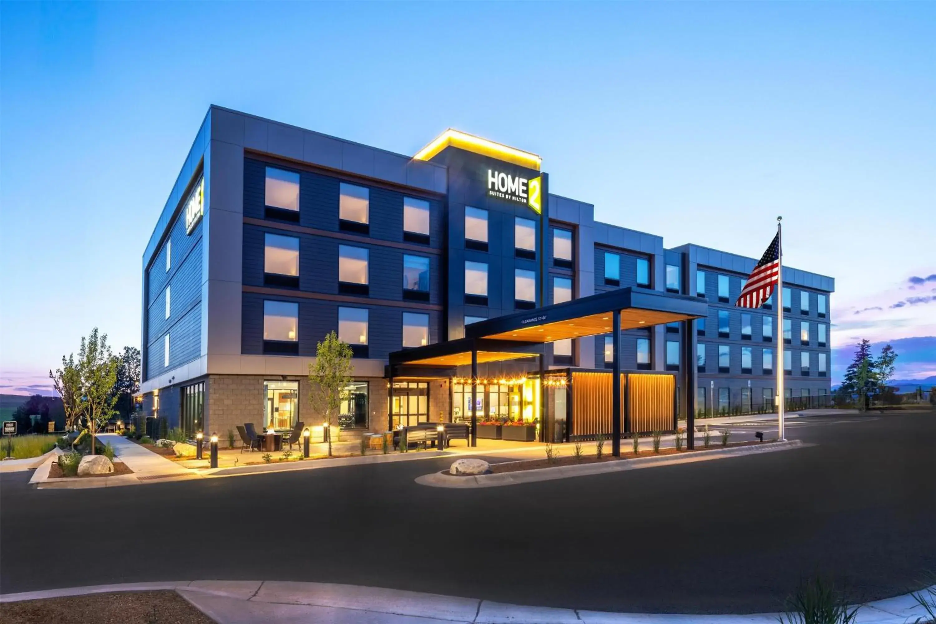 Property building in Home2 Suites By Hilton Kalispell, Mt Property building in Home2 Suites By Hilton Kalispell, Mt