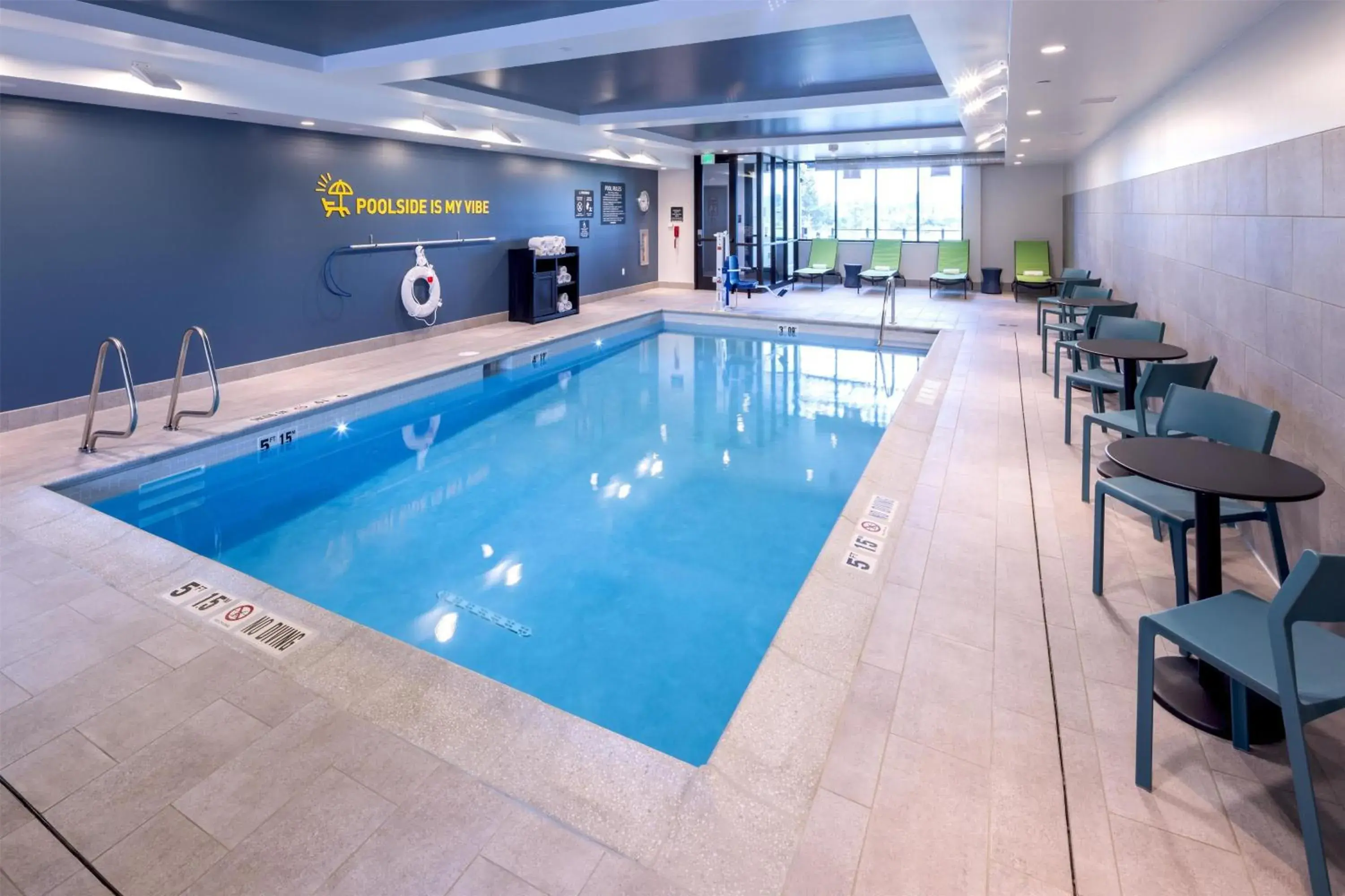 Pool view in Home2 Suites By Hilton Kalispell, Mt Pool view in Home2 Suites By Hilton Kalispell, Mt