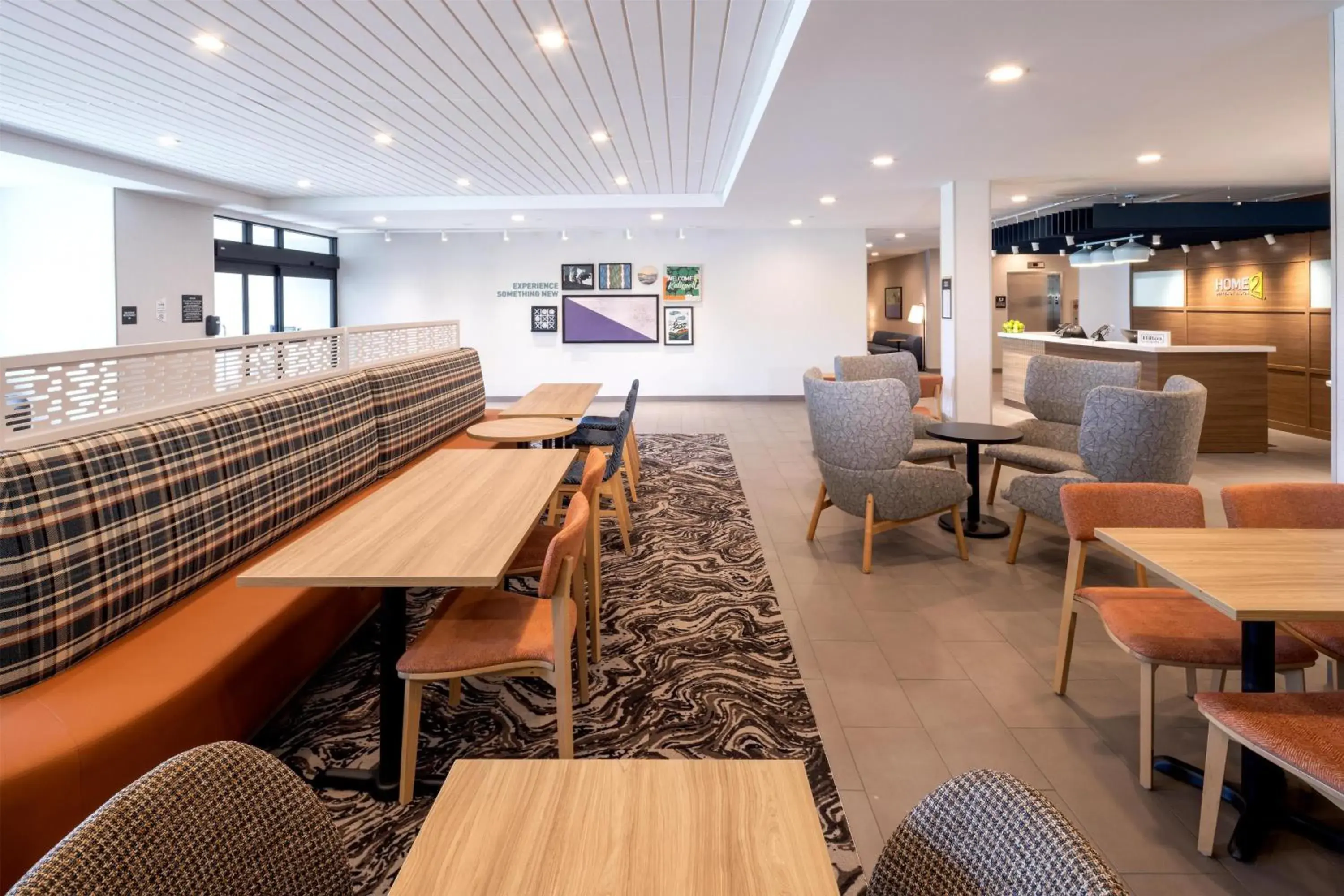 Lobby or reception in Home2 Suites By Hilton Kalispell, Mt Lobby or reception in Home2 Suites By Hilton Kalispell, Mt