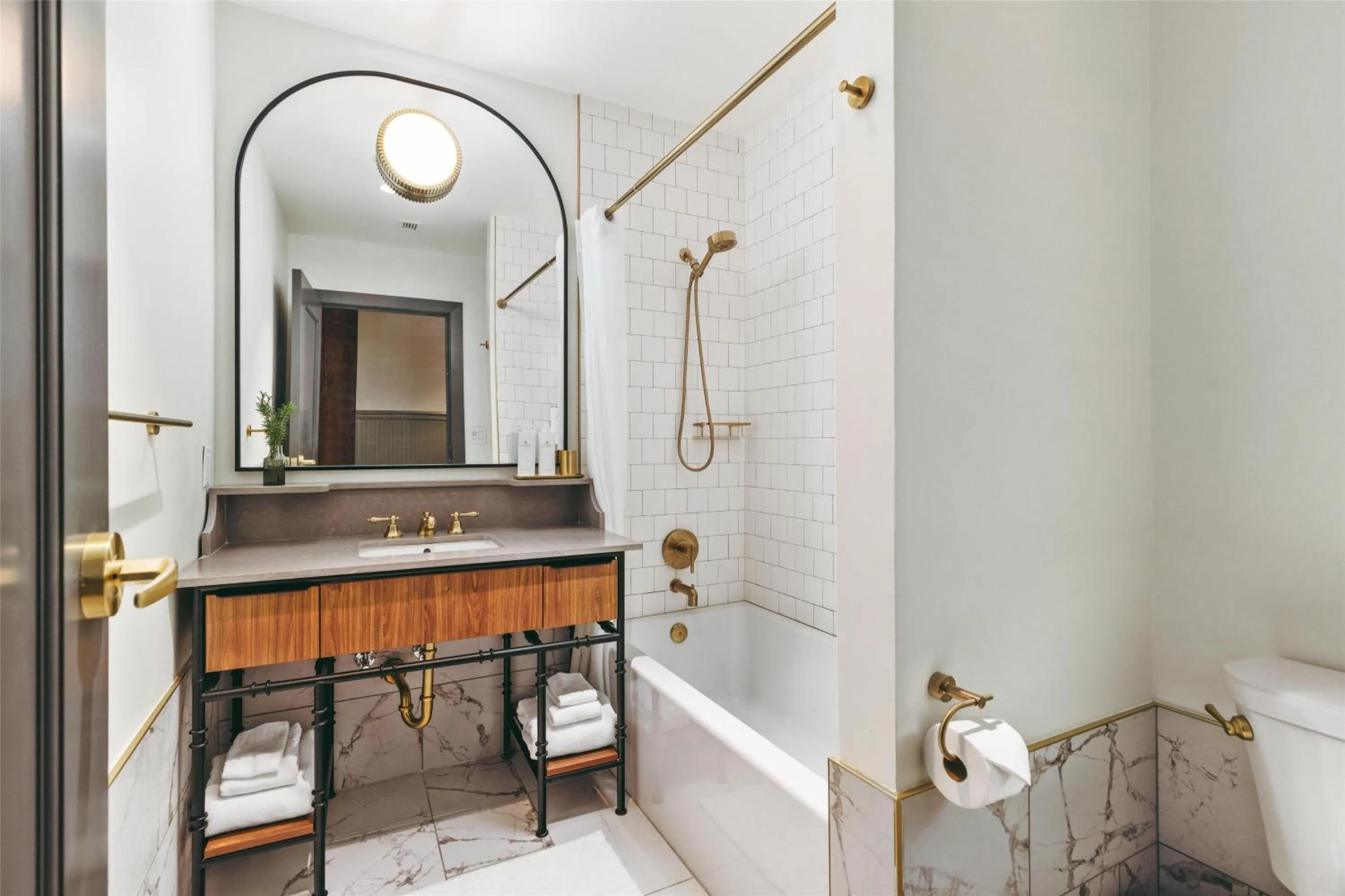 Bathroom in The Hotel Monroe, Tapestry Collection By Hilton