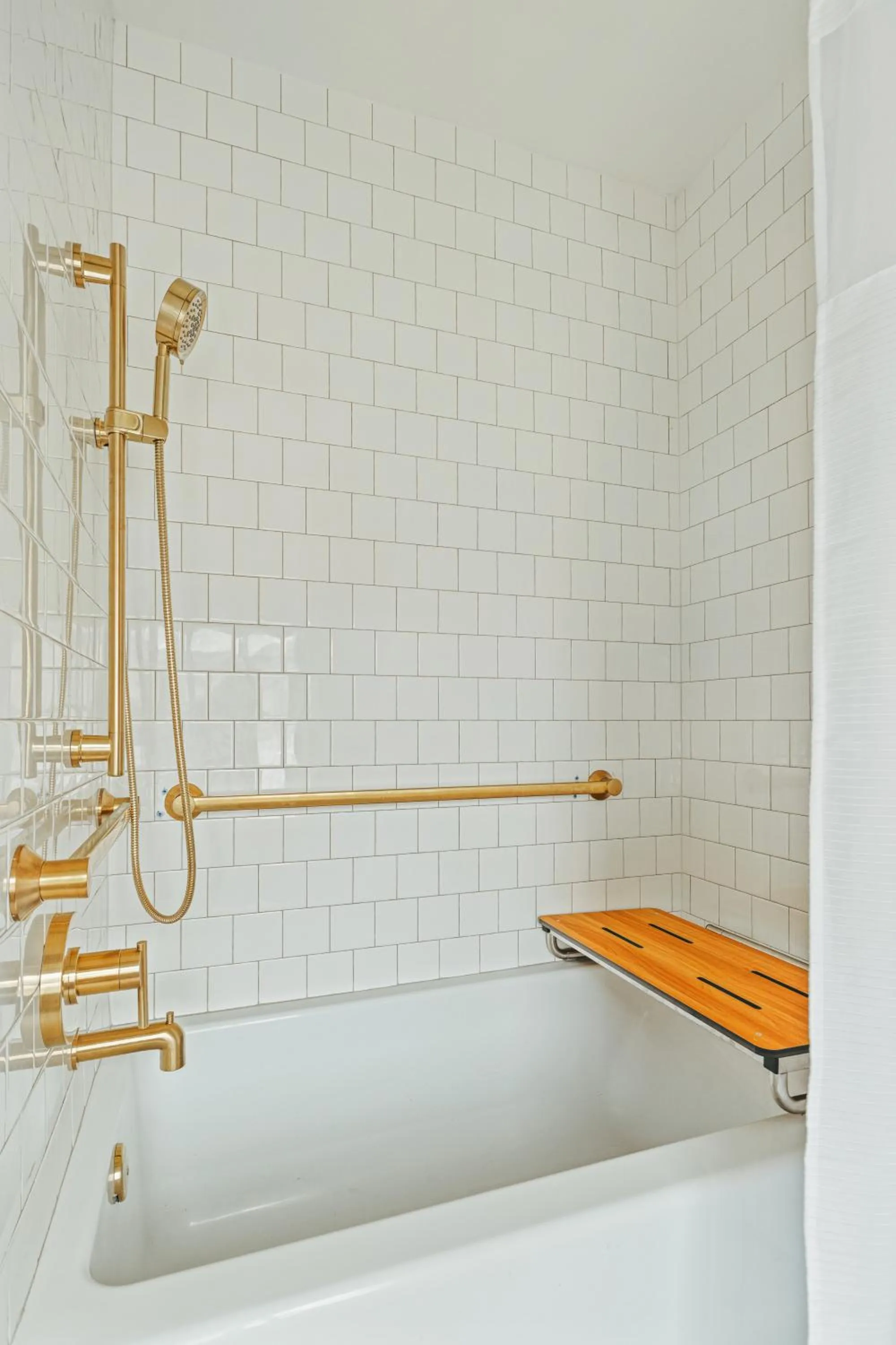 Shower in The Hotel Monroe, Tapestry Collection By Hilton