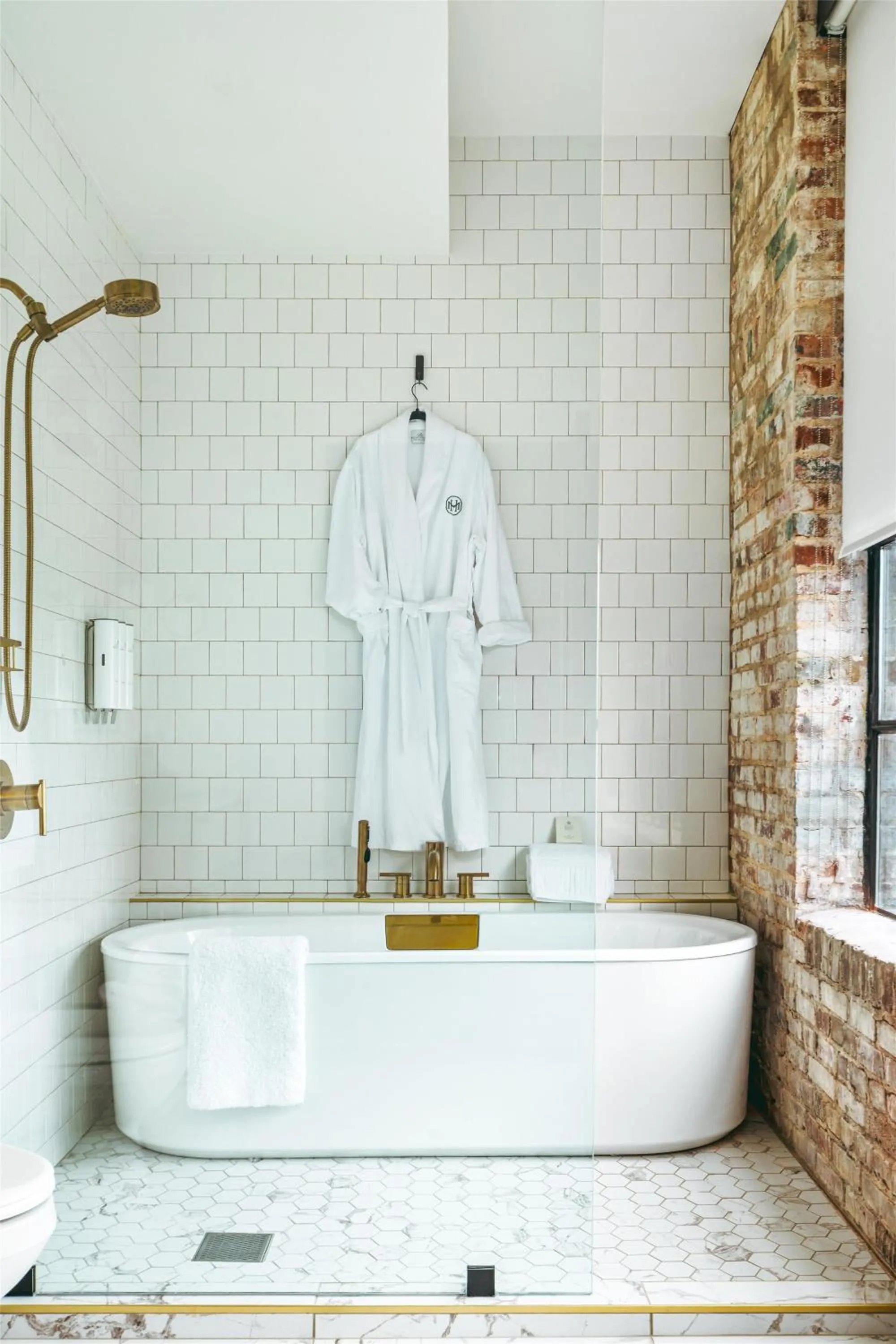 Bathroom in The Hotel Monroe, Tapestry Collection By Hilton