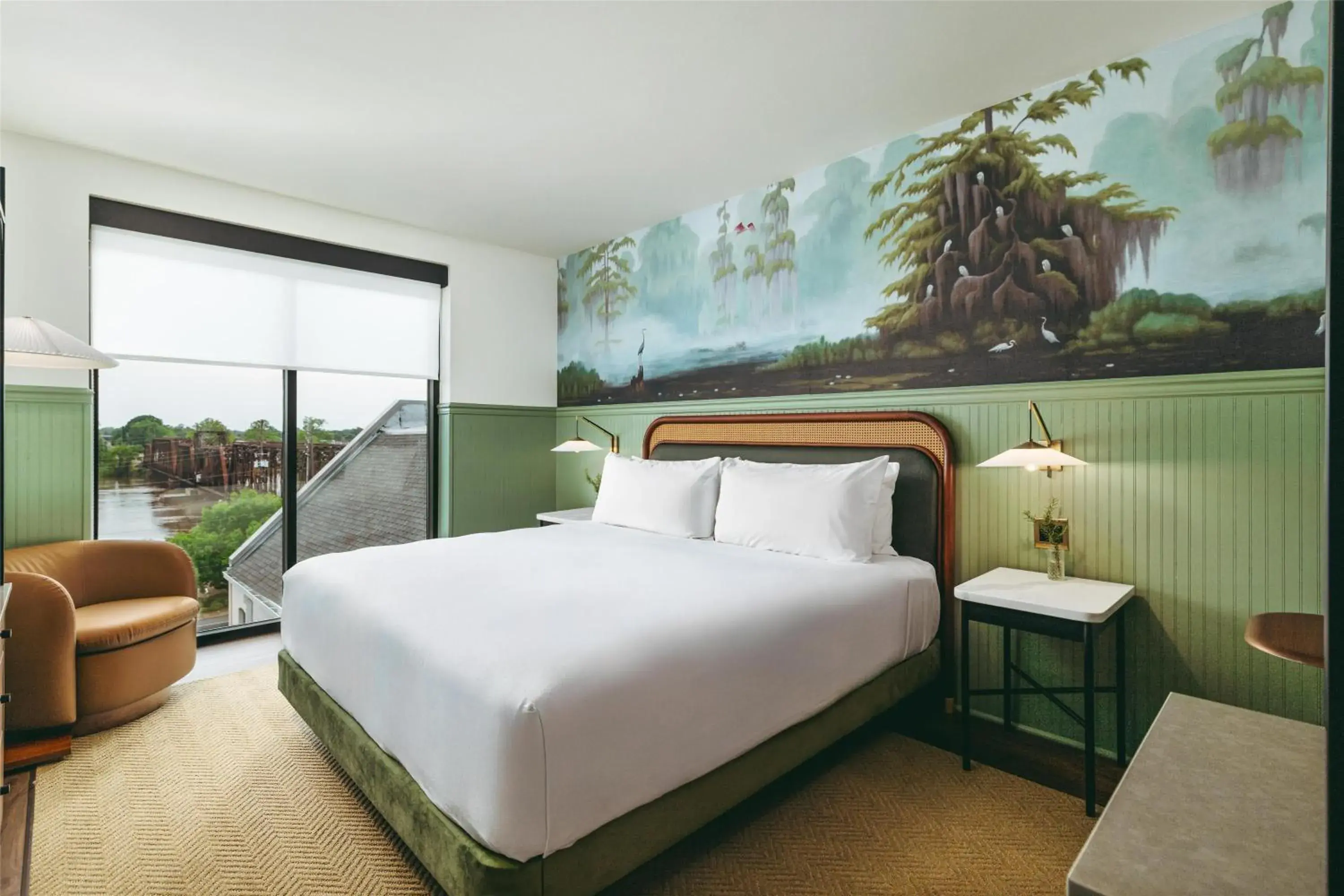 King Room with River View in The Hotel Monroe, Tapestry Collection By Hilton King Room with River View in The Hotel Monroe, Tapestry Collection By Hilton