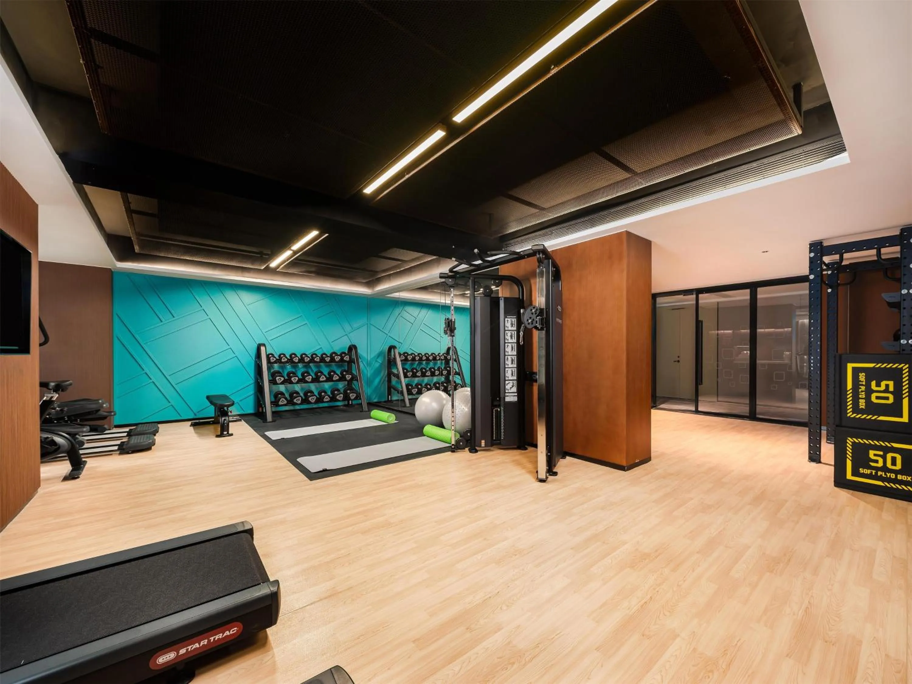 Fitness centre/facilities in Hilton Garden Inn Taiyuan Jiefang Road