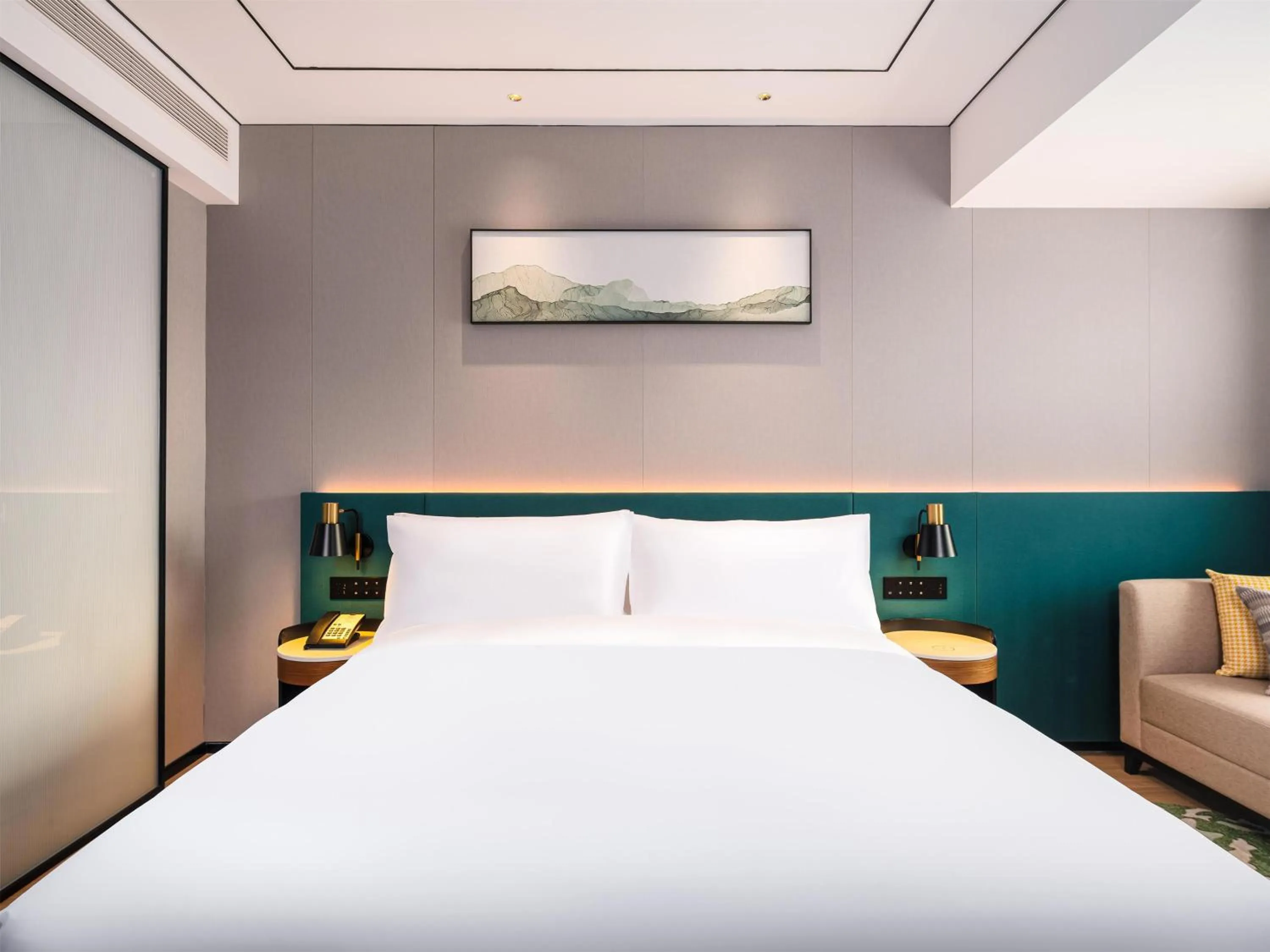 Bed in Hilton Garden Inn Taiyuan Jiefang Road