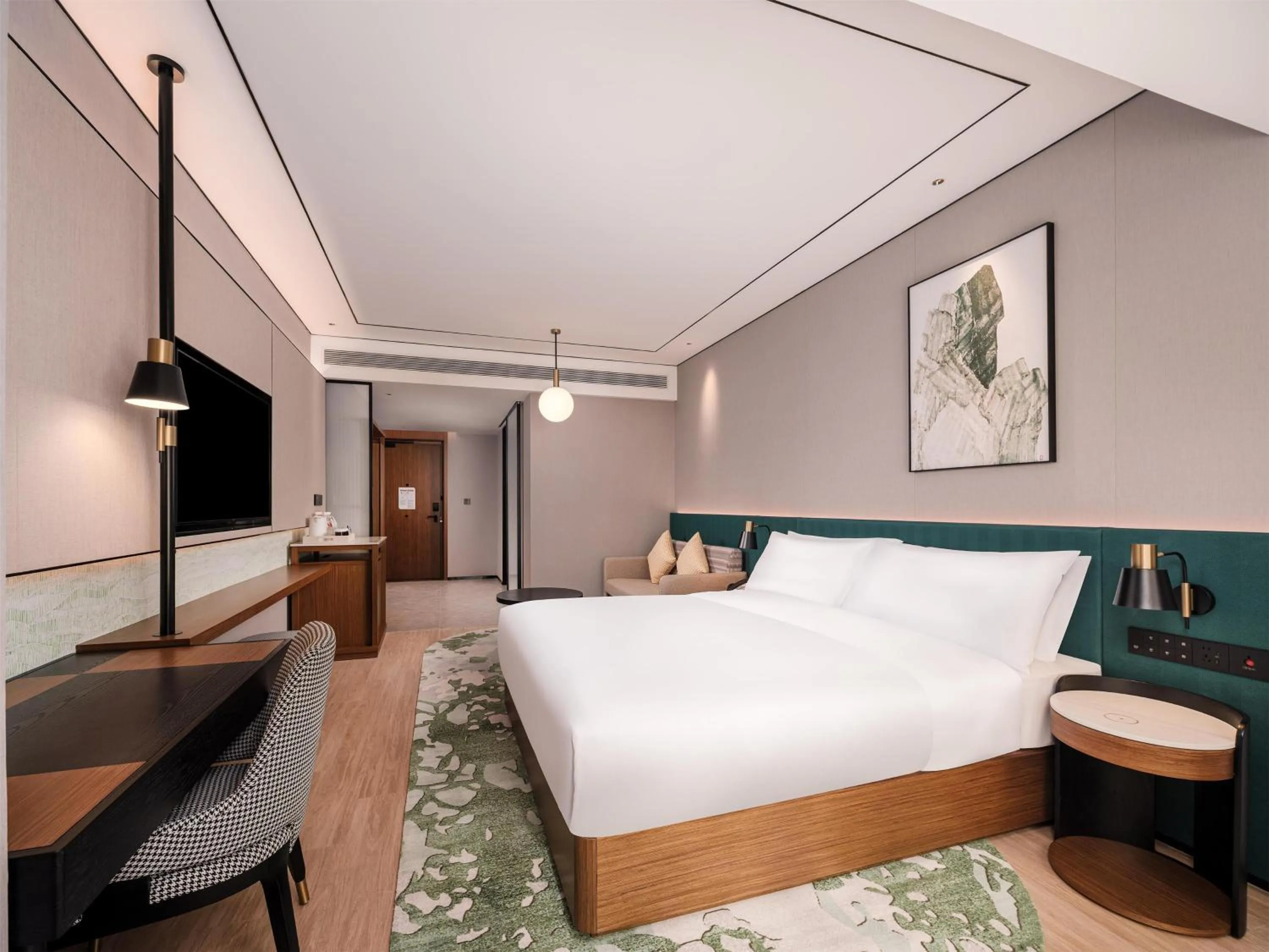 Living room, Bed in Hilton Garden Inn Taiyuan Jiefang Road