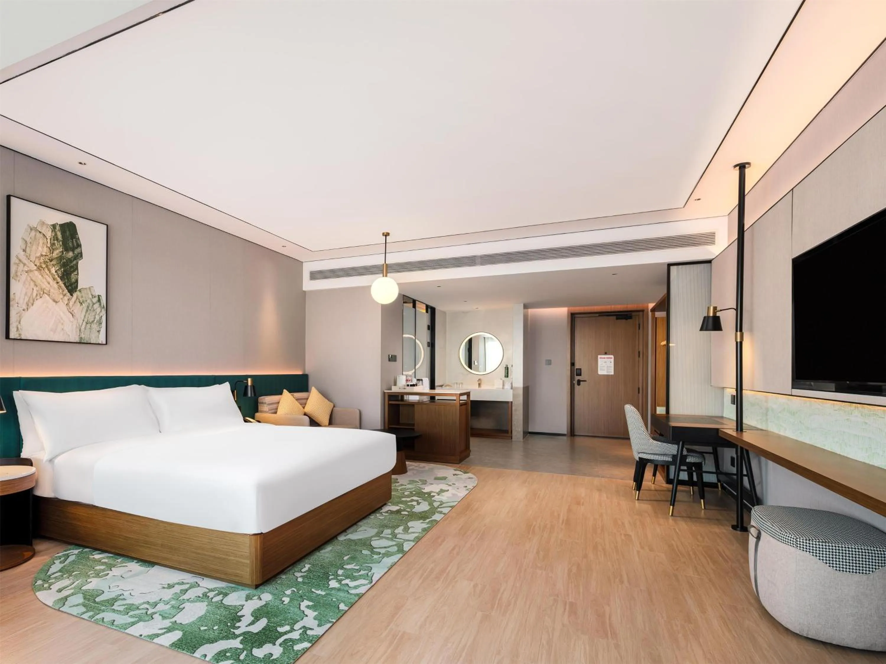 Bedroom, Bed in Hilton Garden Inn Taiyuan Jiefang Road