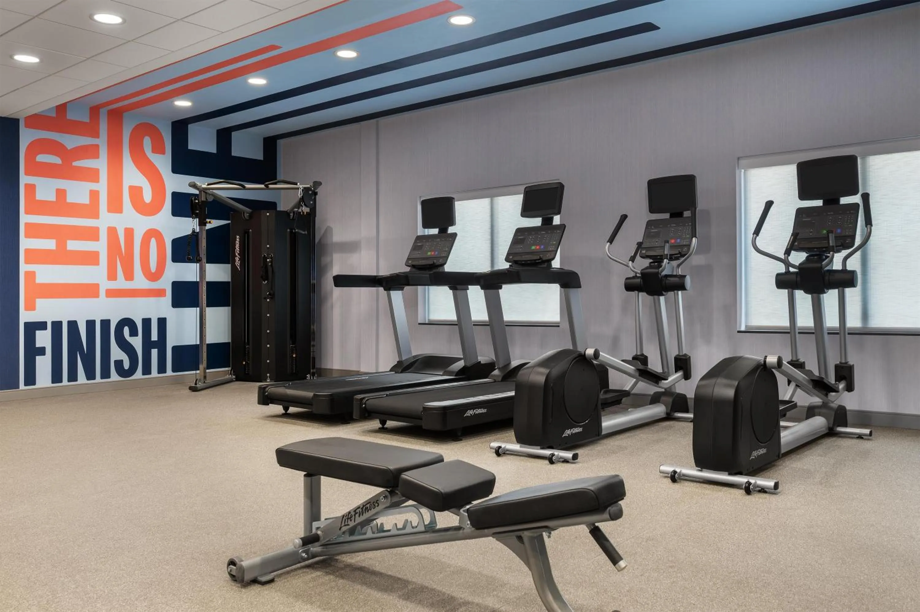 Fitness centre/facilities in Hampton Inn & Suites By Hilton Port Clinton Catawba Island