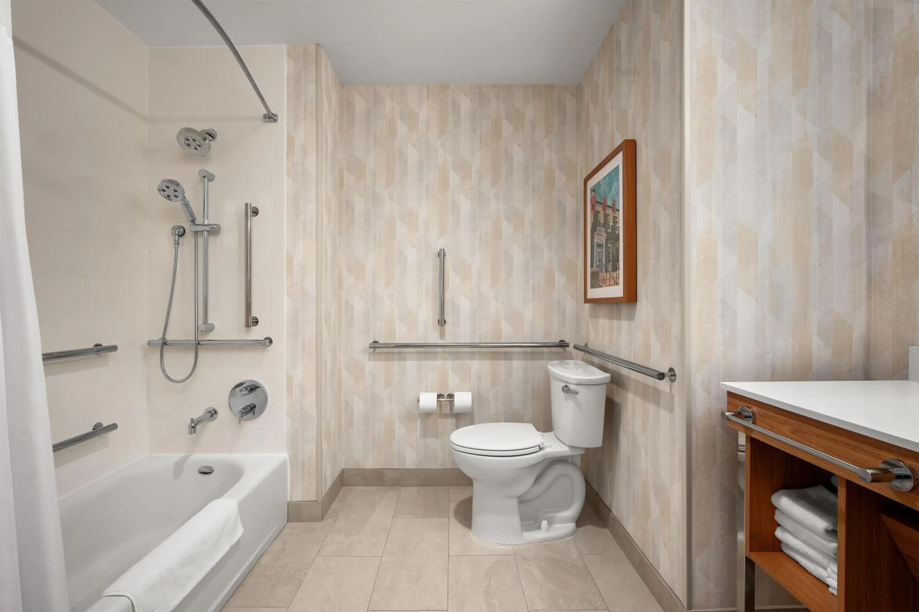 Bathroom in Hampton Inn & Suites By Hilton Port Clinton Catawba Island