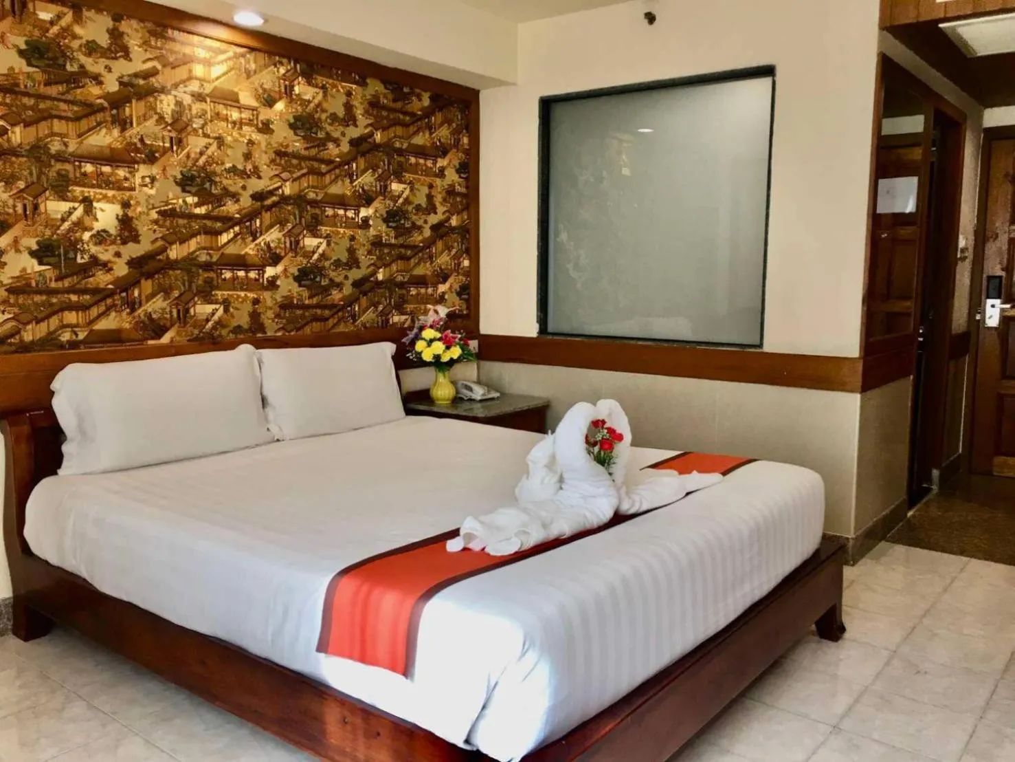 Bed in Boutique Paradise Hotel