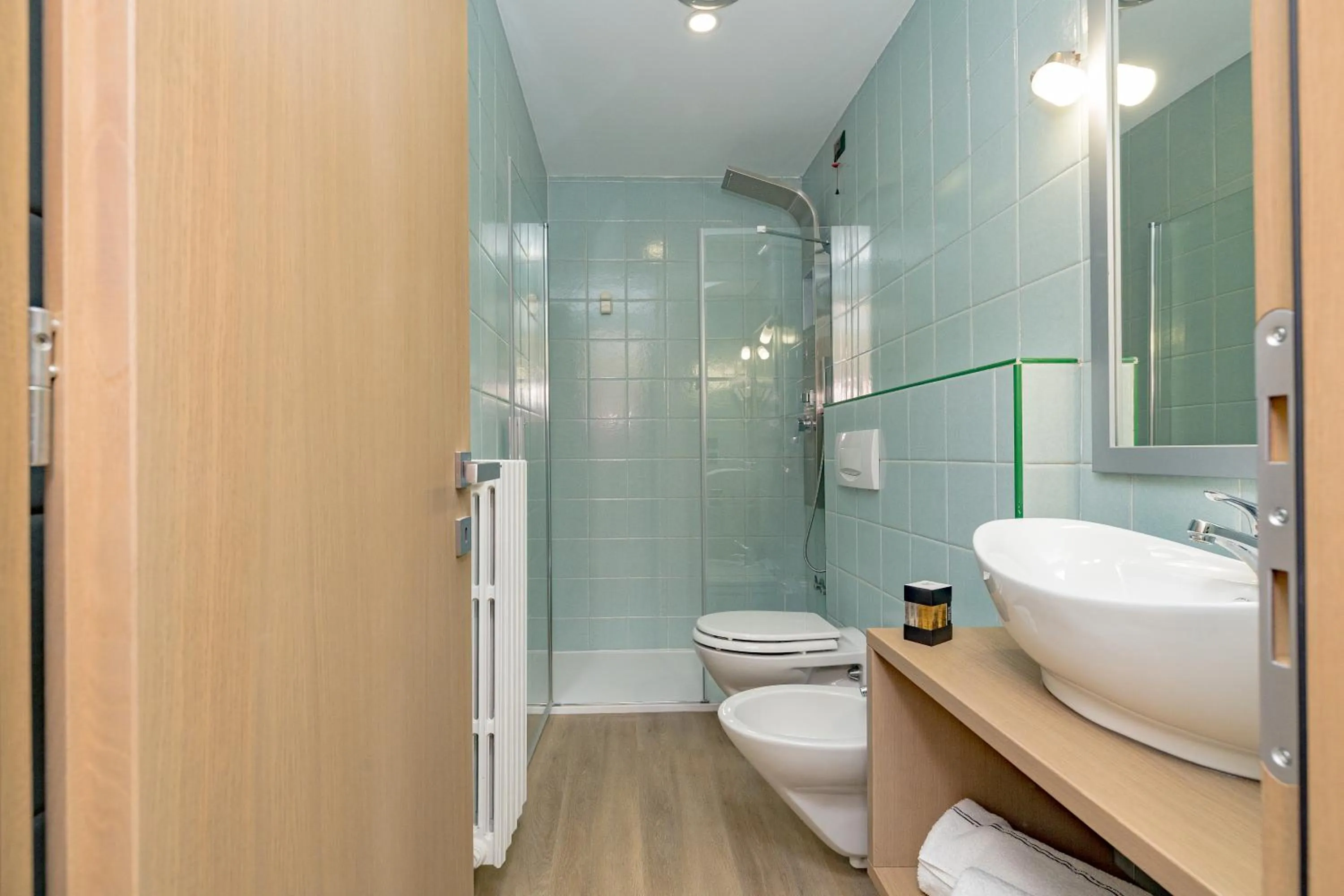 Shower in Hotel Ristorante Val America