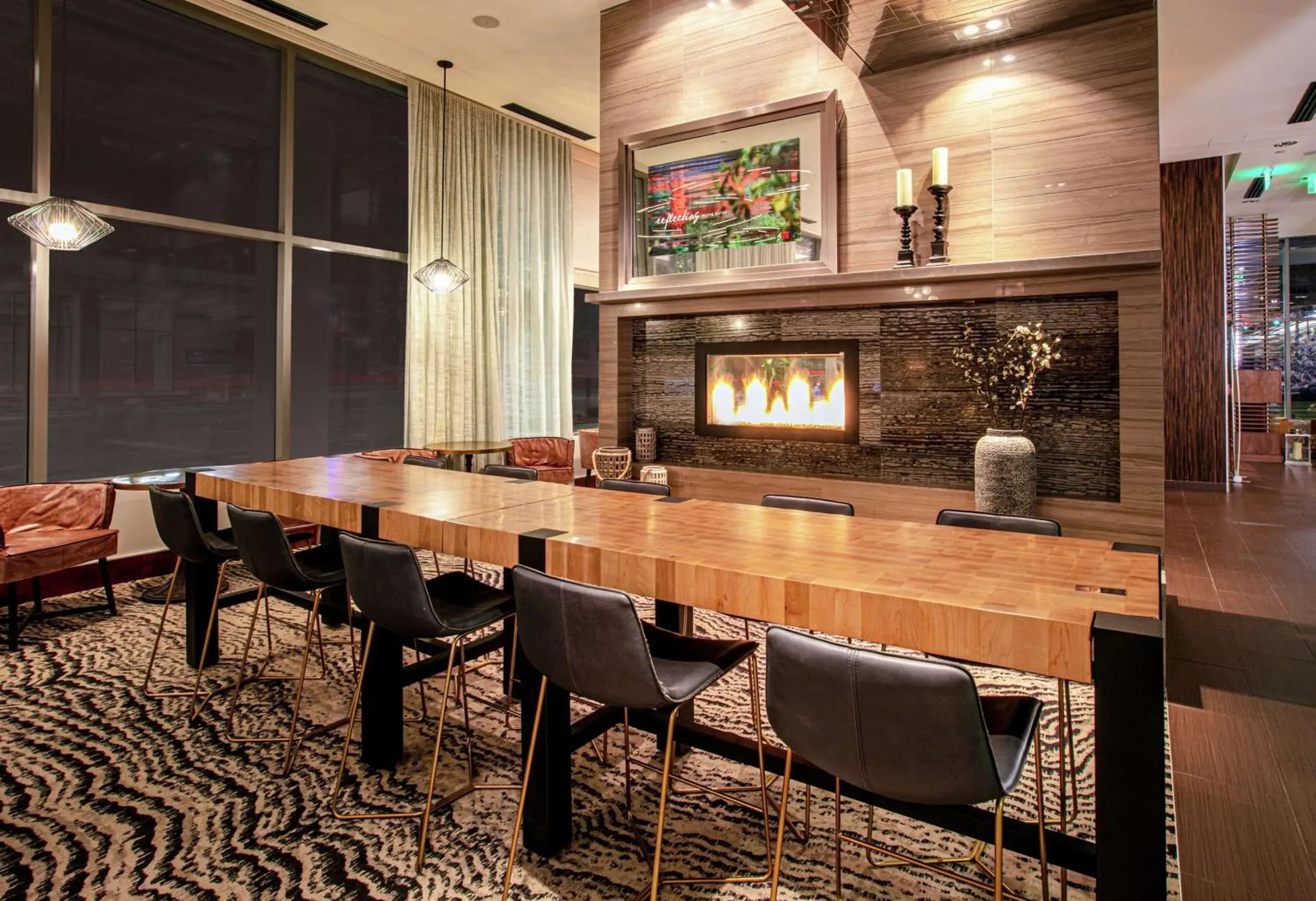 Lobby or reception in Hilton Garden Inn Seattle Downtown Lobby or reception in Hilton Garden Inn Seattle Downtown