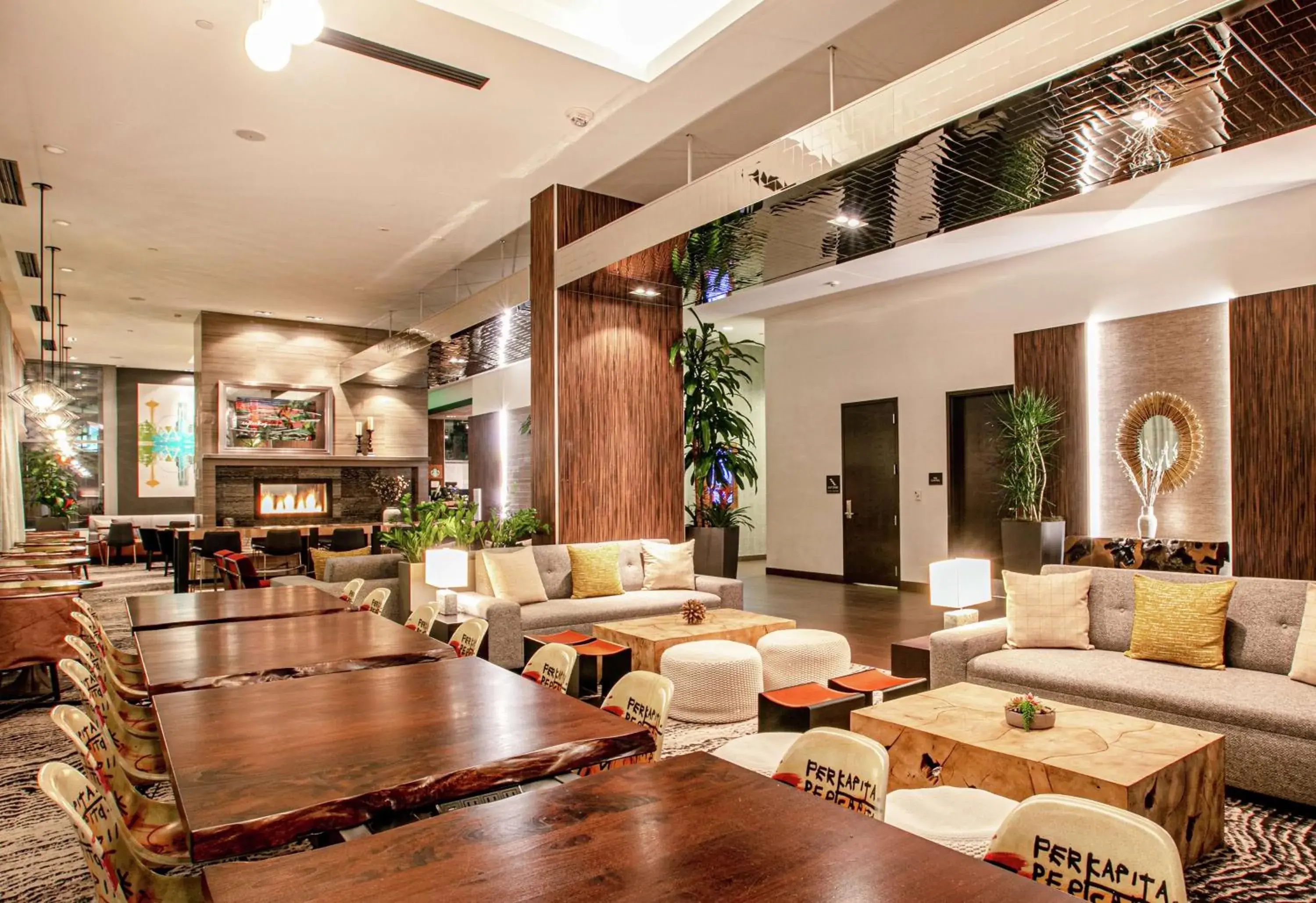 Lobby or reception in Hilton Garden Inn Seattle Downtown Lobby or reception in Hilton Garden Inn Seattle Downtown