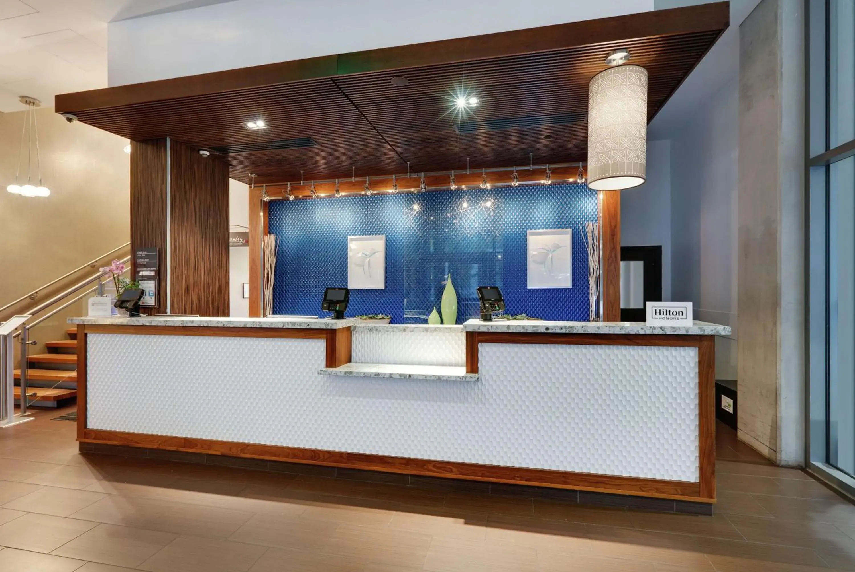 Lobby or reception in Hilton Garden Inn Seattle Downtown Lobby or reception in Hilton Garden Inn Seattle Downtown