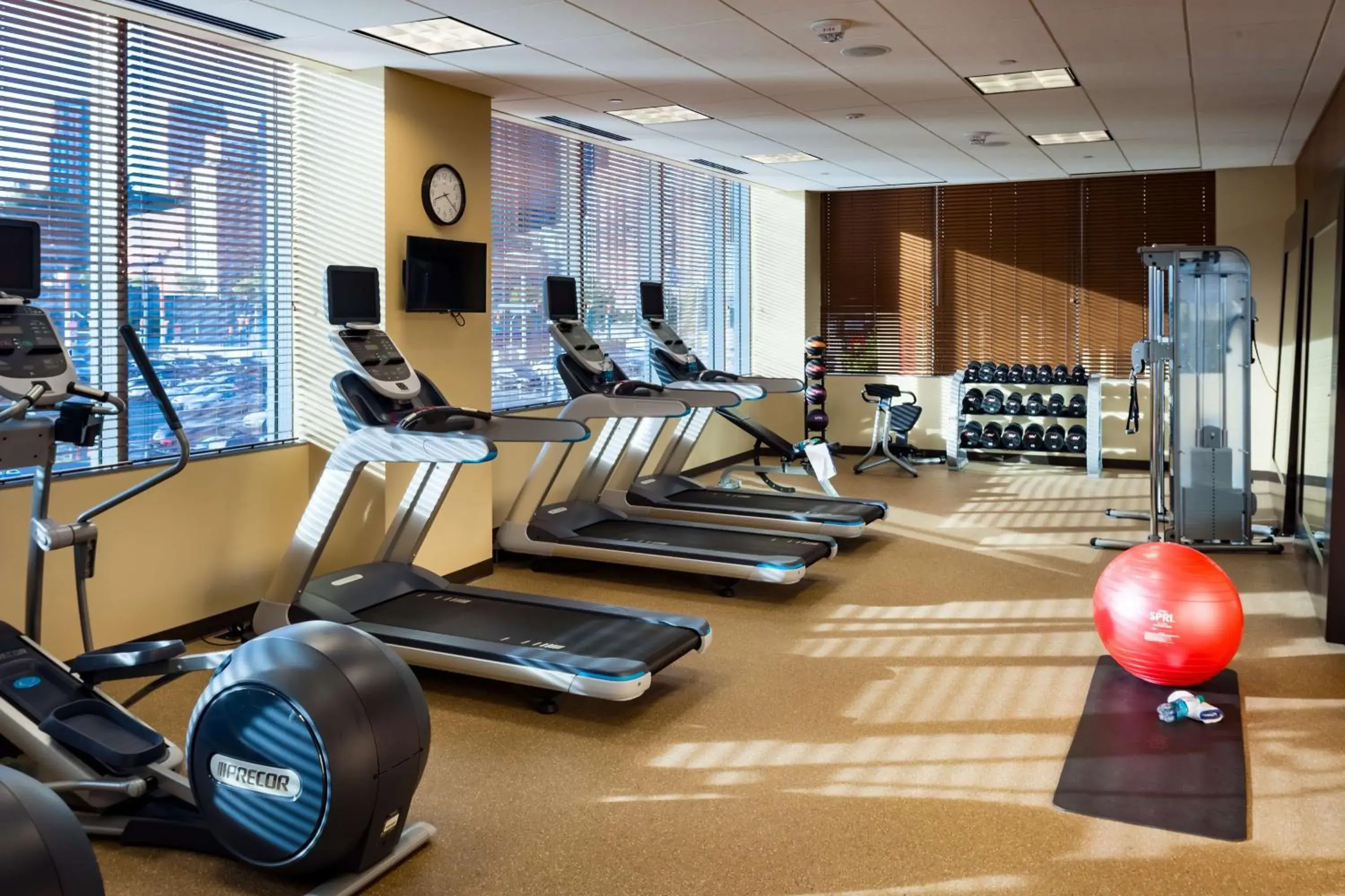 Fitness centre/facilities in Hilton Garden Inn Seattle Downtown Fitness centre/facilities in Hilton Garden Inn Seattle Downtown