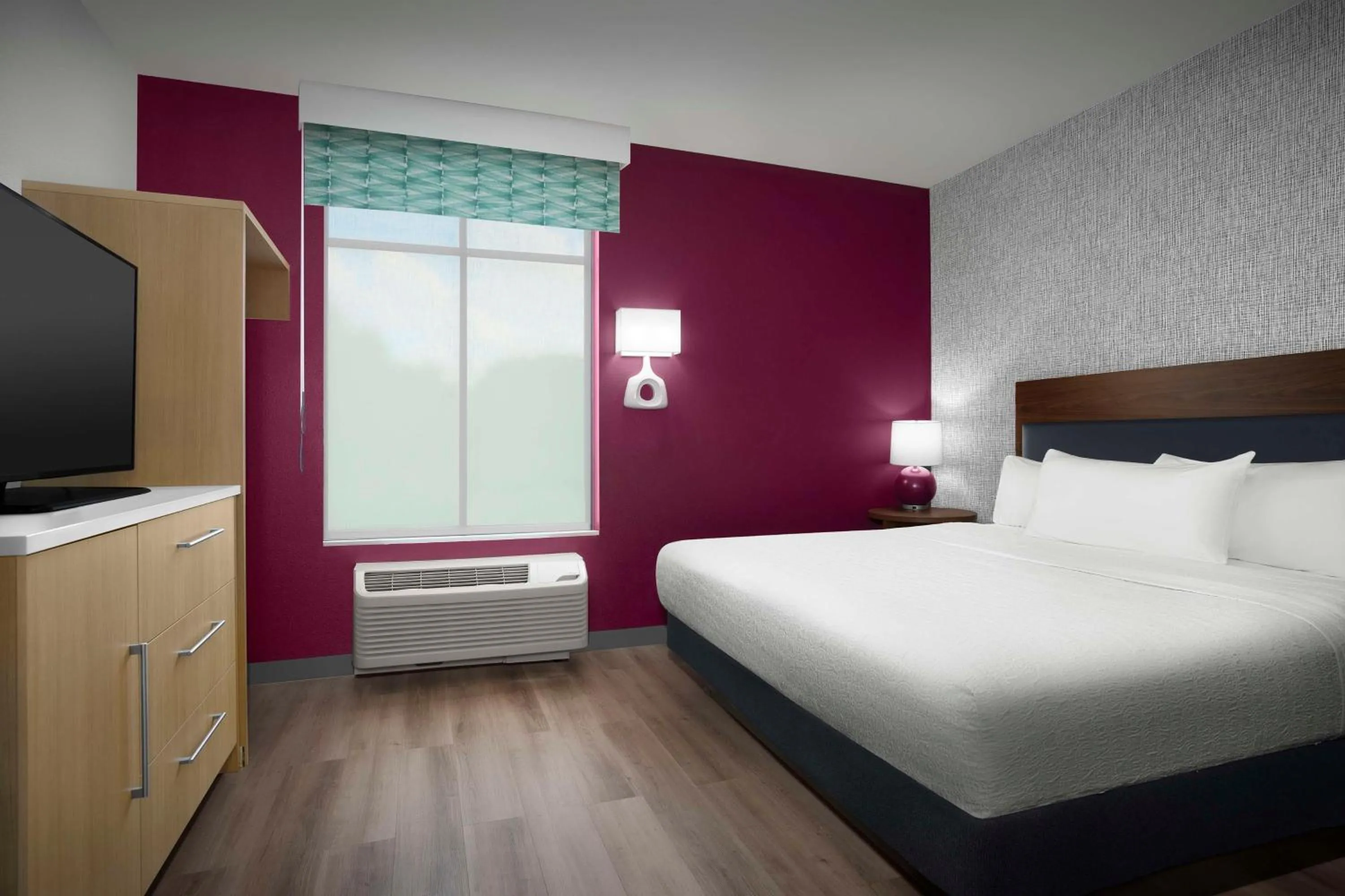 Photo of the whole room, Bed in Home2 Suites by Hilton Clarksville/Ft. Campbell