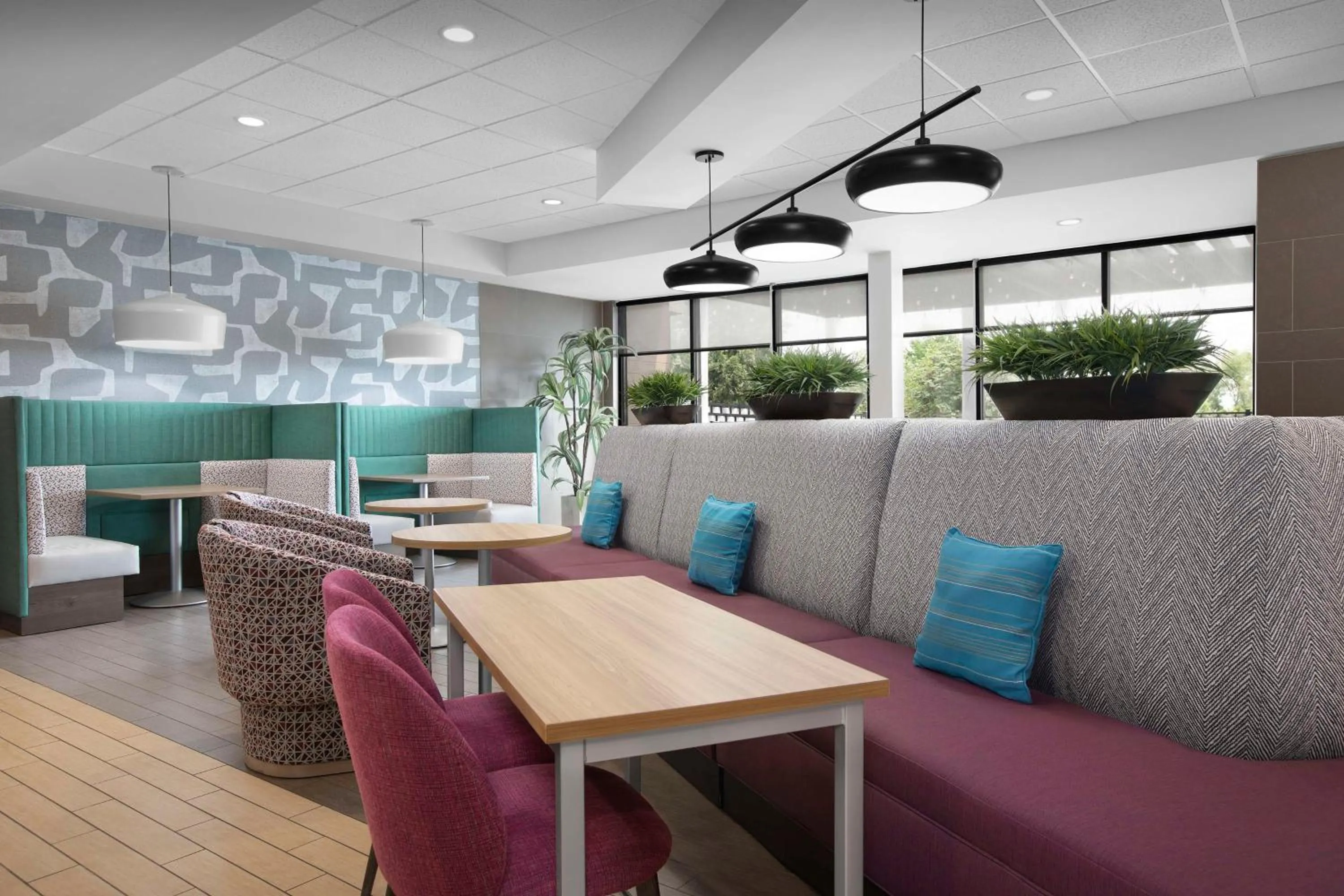 Lobby or reception in Home2 Suites by Hilton Clarksville/Ft. Campbell