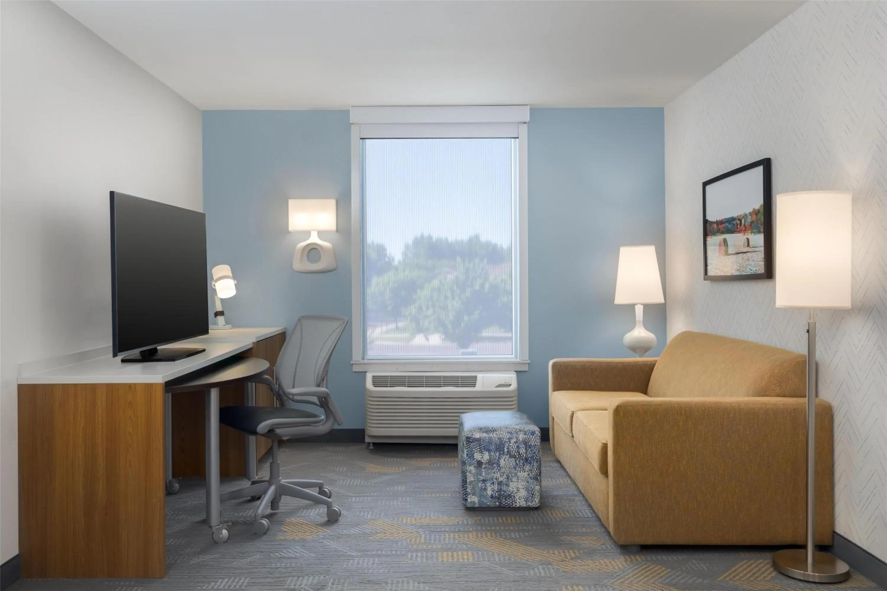 Living room in Home2 Suites by Hilton Idaho Falls