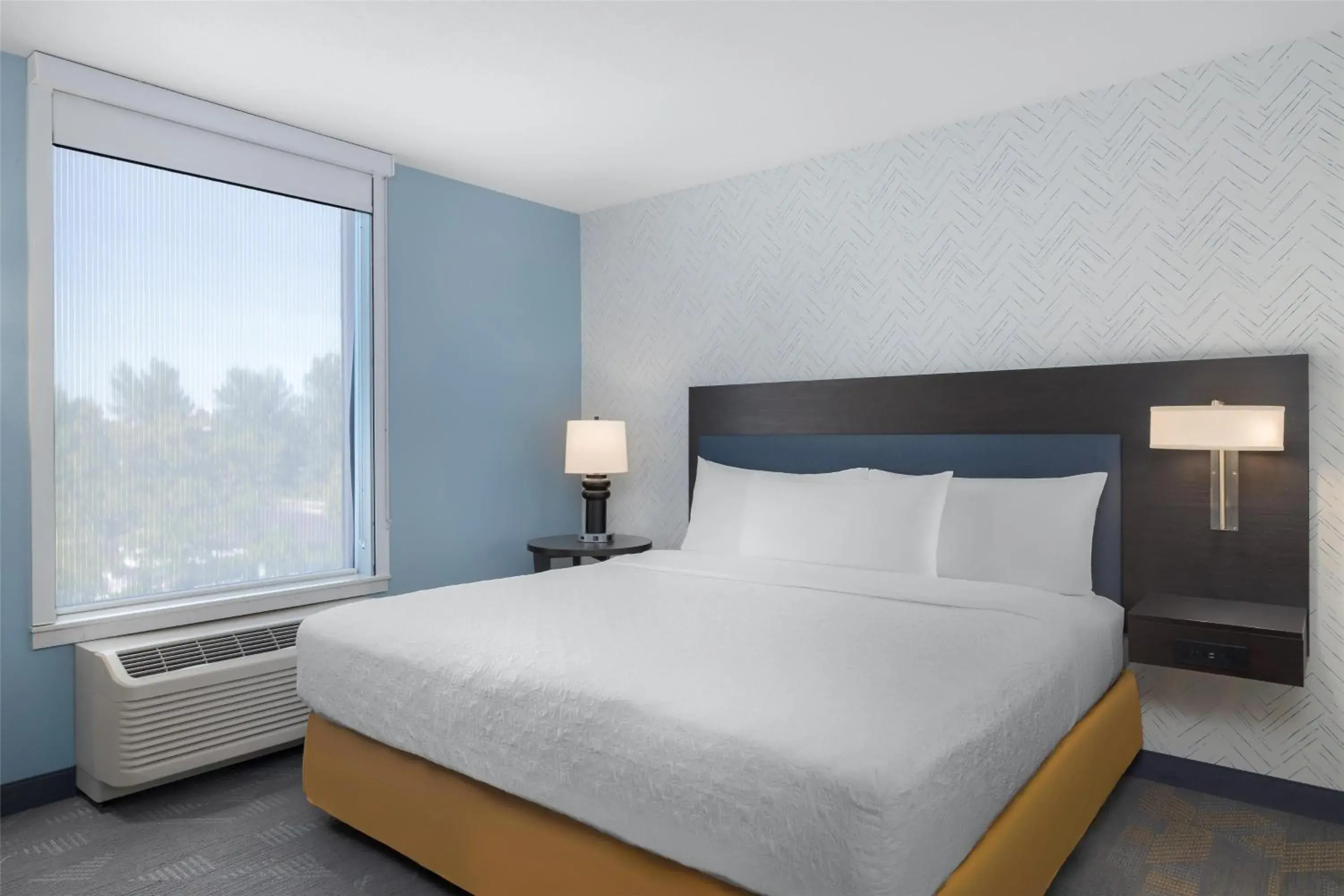 Bed in Home2 Suites by Hilton Idaho Falls Bed in Home2 Suites by Hilton Idaho Falls