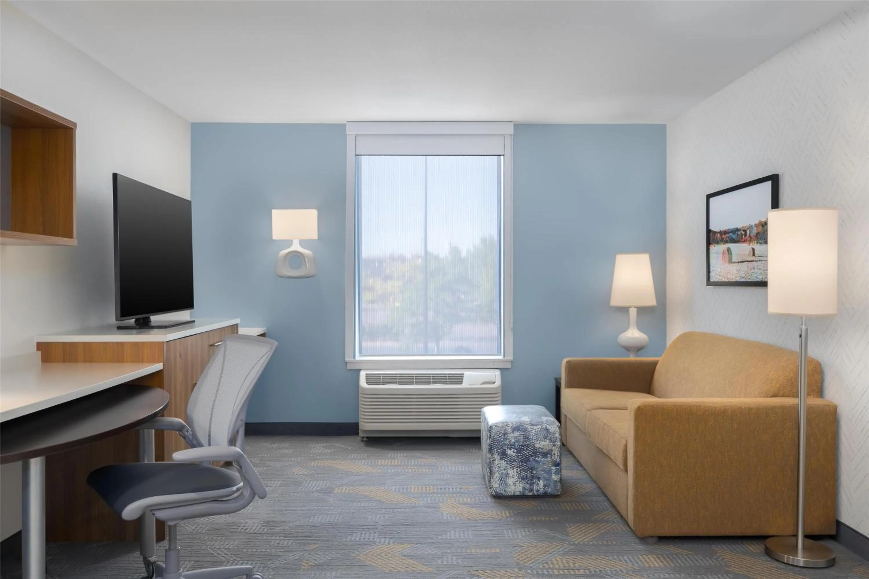 Living room in Home2 Suites by Hilton Idaho Falls