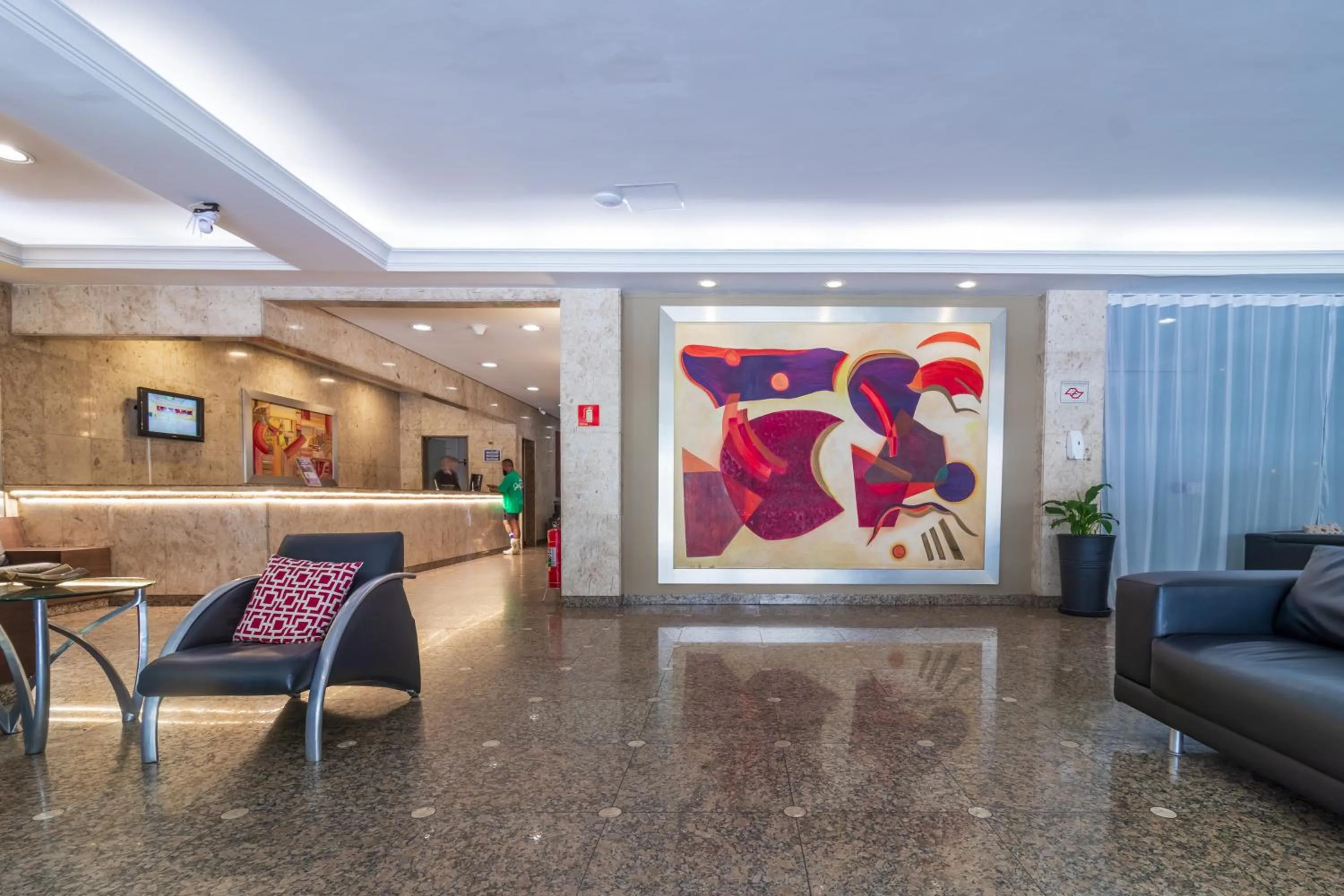 Living room in Braston Augusta Hotel by Castelo Itaipava