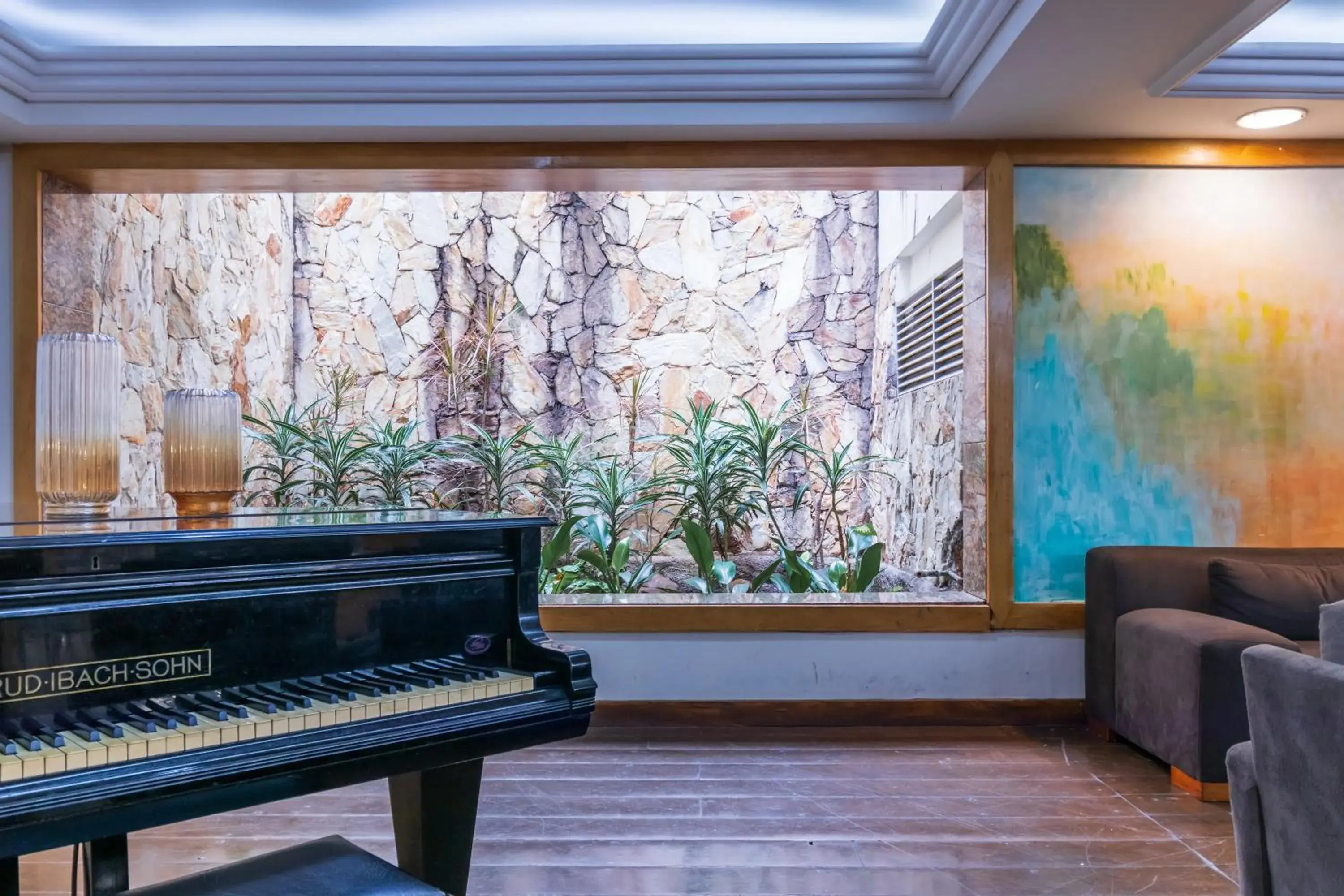 Living room in Braston Augusta Hotel by Castelo Itaipava Living room in Braston Augusta Hotel by Castelo Itaipava