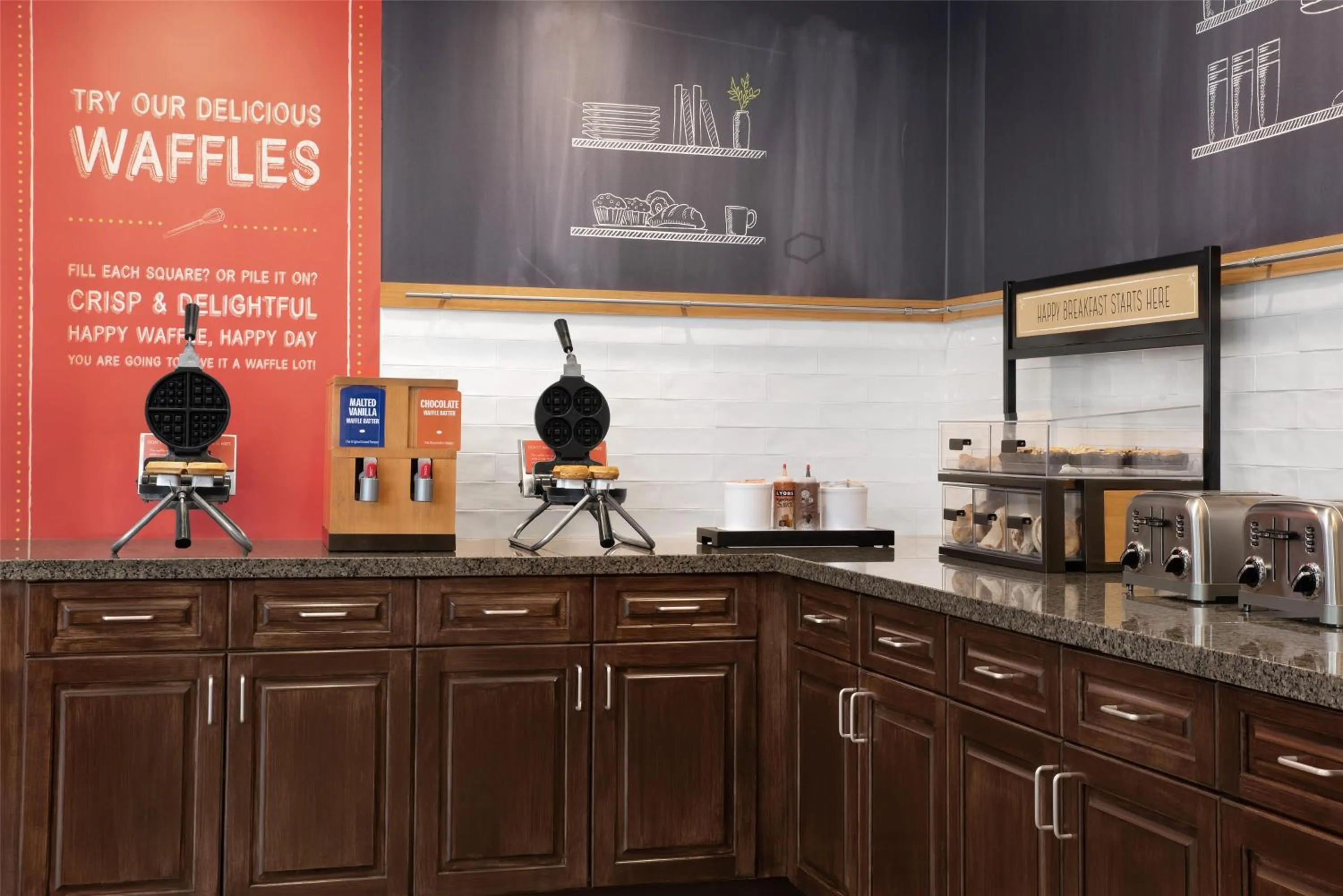 Breakfast in Hampton Inn and Suites by Hilton Vero Beach-Downtown