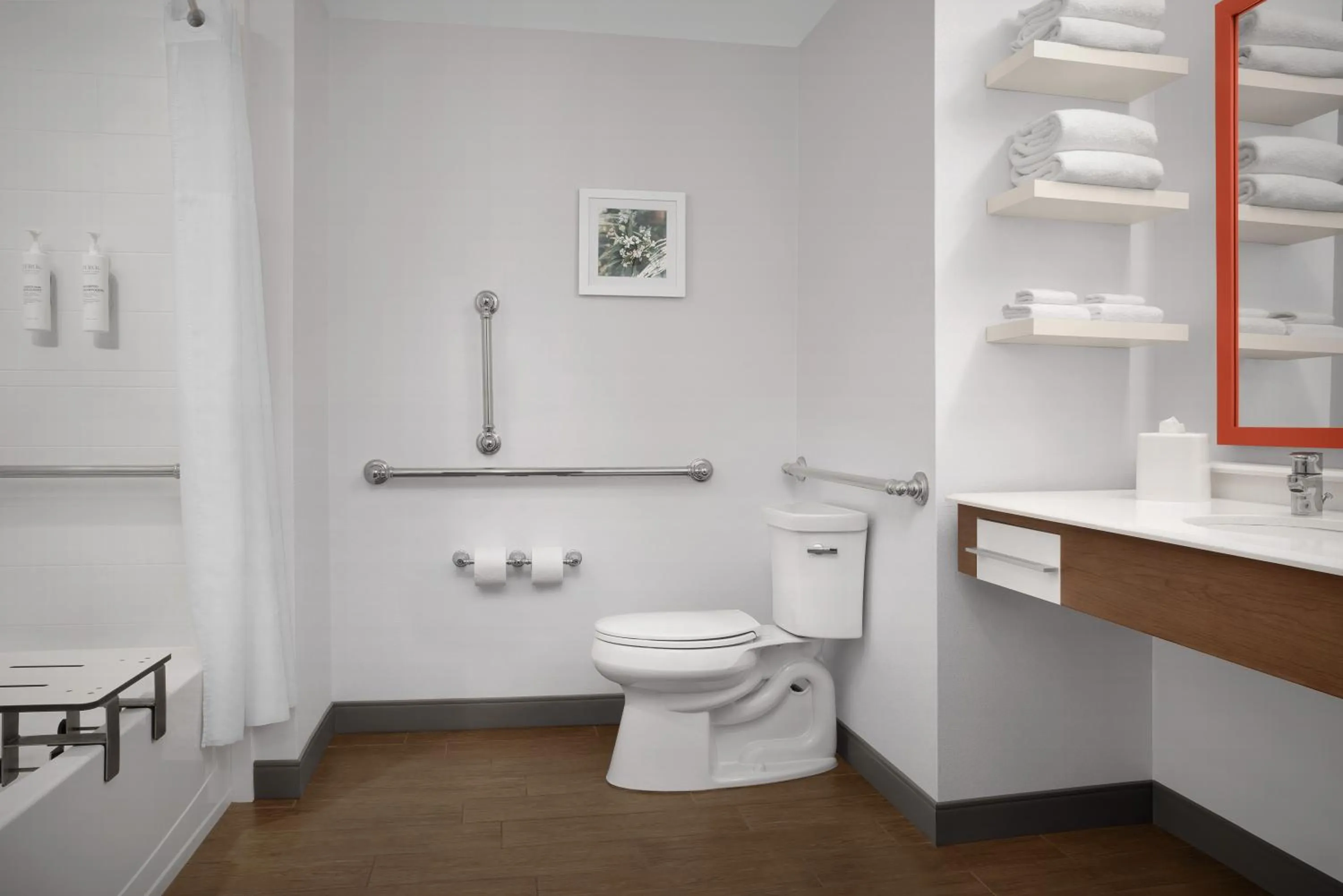 Bathroom in Hampton Inn and Suites by Hilton Vero Beach-Downtown